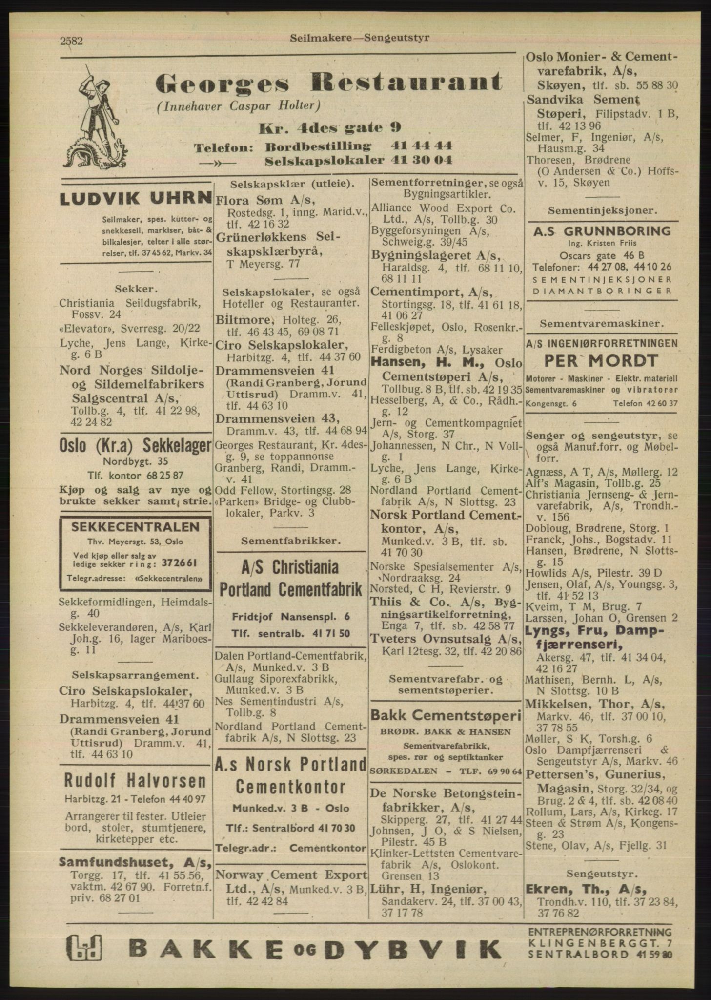 Kristiania/Oslo adressebok, PUBL/-, 1948, p. 2582