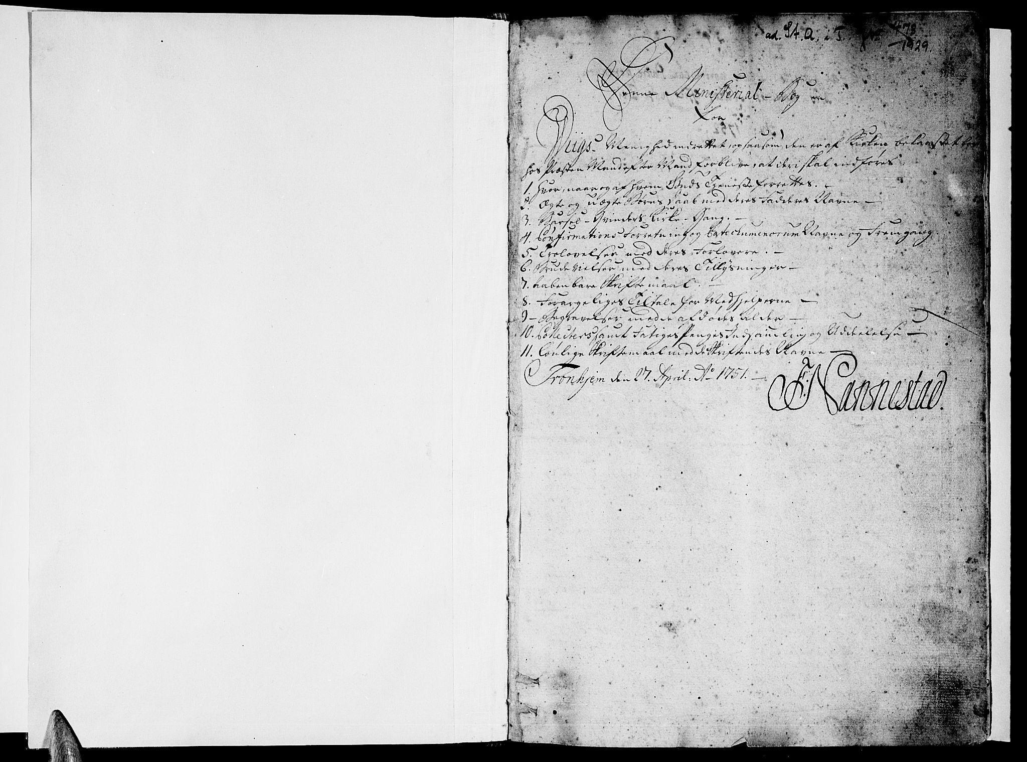 Ministerialprotokoller, klokkerbøker og fødselsregistre - Nordland, SAT/A-1459/812/L0173: Parish register (official) no. 812A02, 1752-1800, p. 1