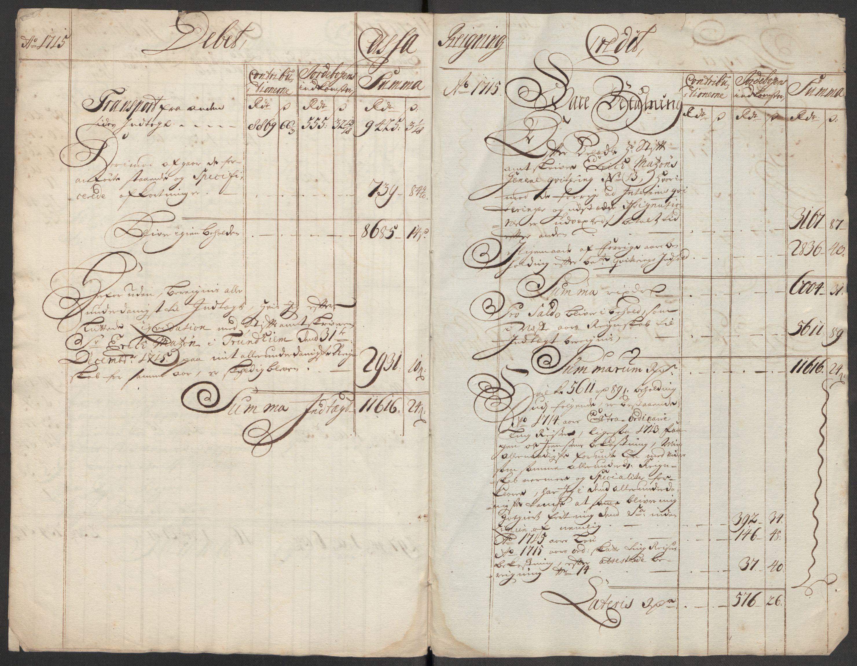Rentekammeret inntil 1814, Reviderte regnskaper, Fogderegnskap, RA/EA-4092/R57/L3863: Fogderegnskap Fosen, 1715, p. 19