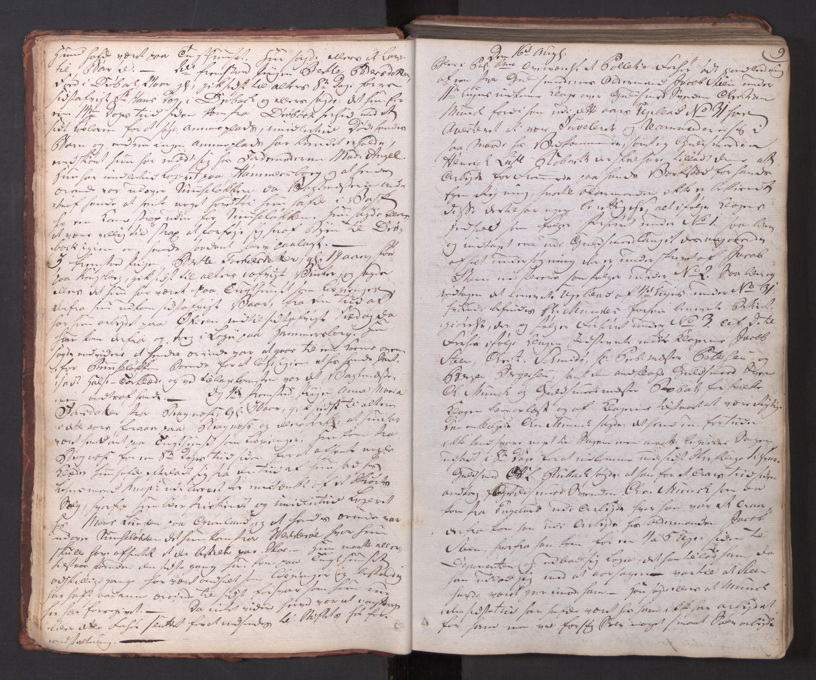 Oslo politidistrikt, AV/SAO-A-10085/I/Ic/Icb/L0000.4: Forhørsprotokoll, 1790-1797, p. 8b-9a