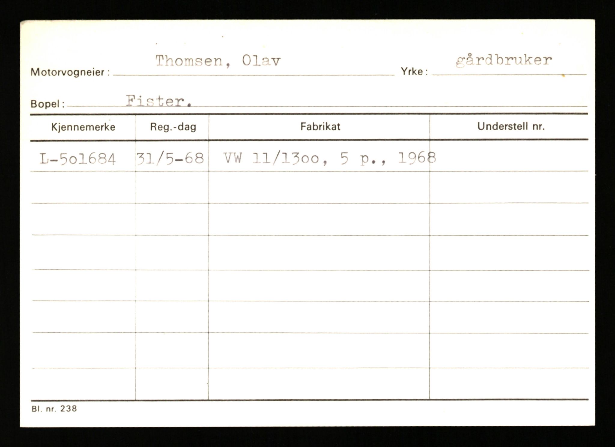 Stavanger trafikkstasjon, AV/SAST-A-101942/0/H/L0038: Sørbø - Tjeltveit, 1930-1971, p. 2251