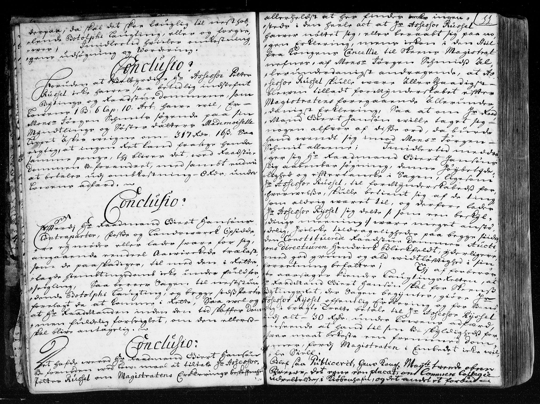 Skien lagting, AV/SAKO-A-803/F/Fa/L0004a: Tingbok, 1704-1710, p. 11