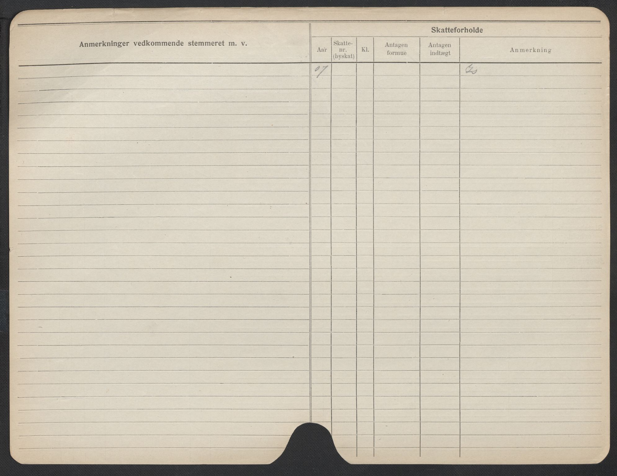 Oslo folkeregister, Registerkort, AV/SAO-A-11715/F/Fa/Fac/L0017: Kvinner, 1906-1914, p. 553b