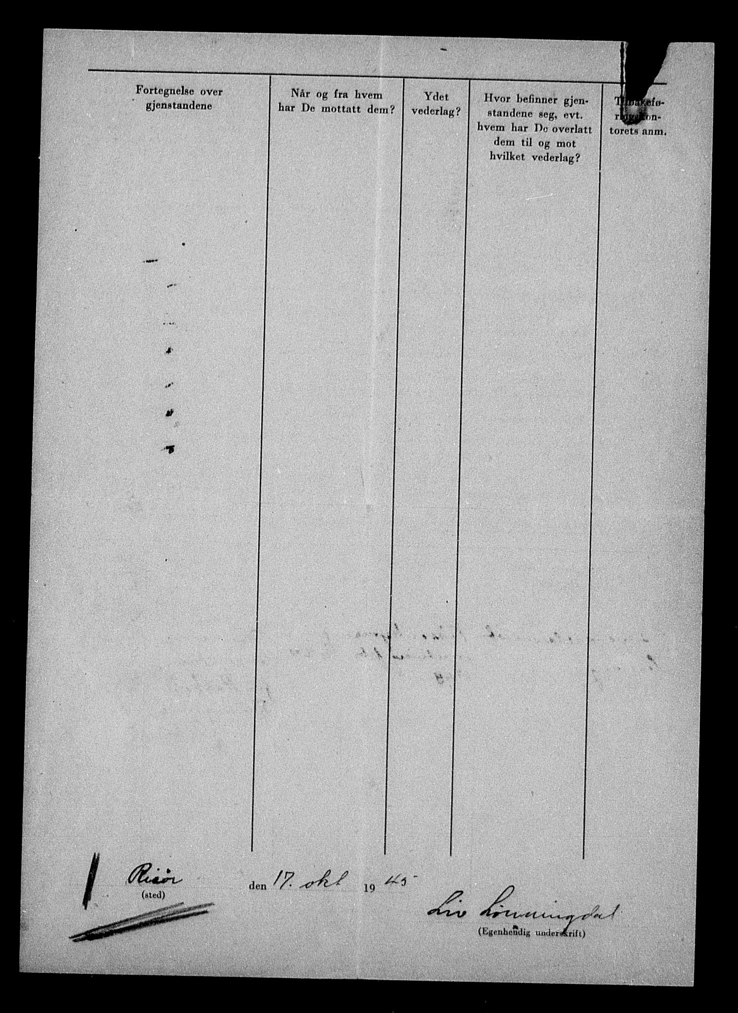 Justisdepartementet, Tilbakeføringskontoret for inndratte formuer, RA/S-1564/H/Hc/Hcc/L0972: --, 1945-1947, p. 175