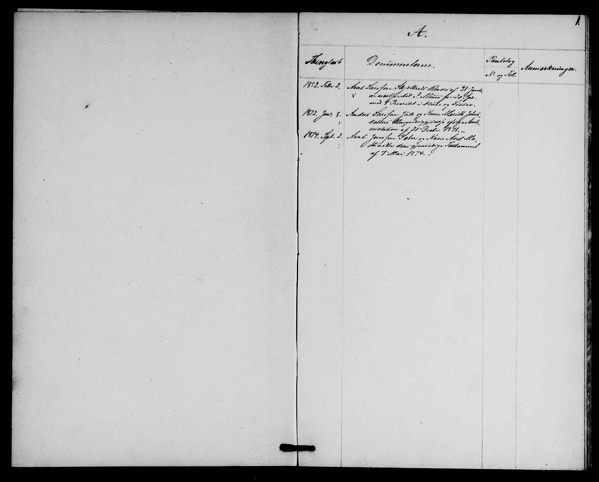Namdal sorenskriveri, SAT/A-4133/1/2/2B/L0003: Mortgage register no. 3, 1879, p. 1