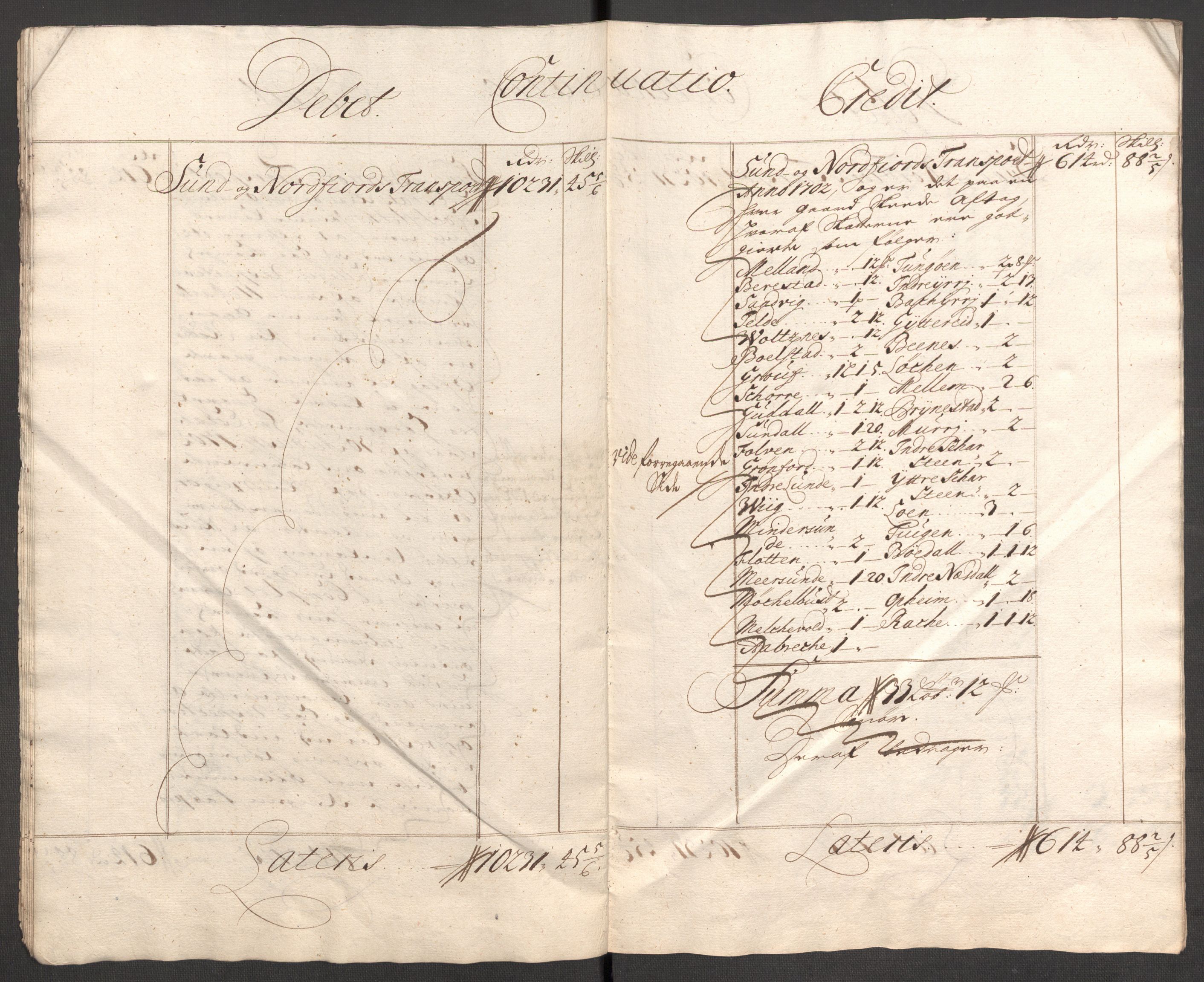 Rentekammeret inntil 1814, Reviderte regnskaper, Fogderegnskap, AV/RA-EA-4092/R53/L3427: Fogderegnskap Sunn- og Nordfjord, 1703, p. 14