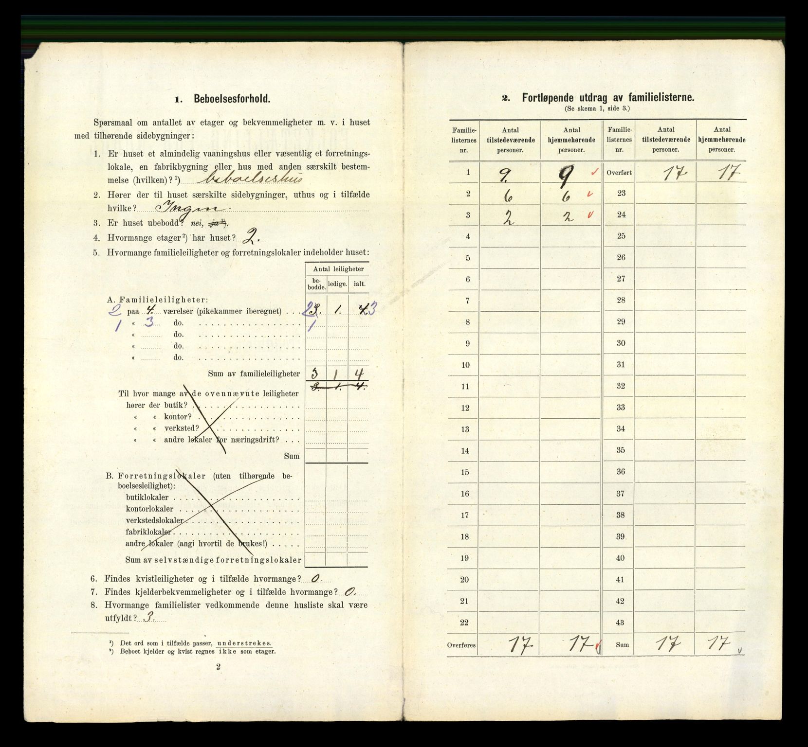 RA, 1910 census for Trondheim, 1910, p. 16346