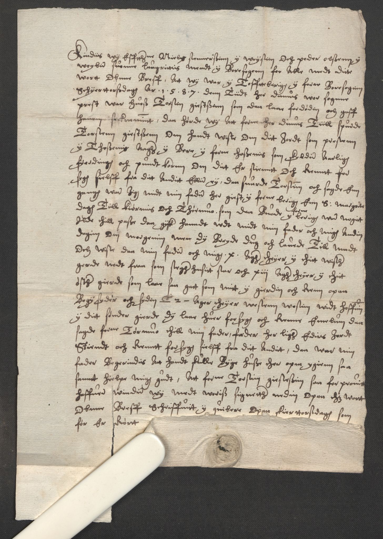 Riksarkivets diplomsamling, AV/RA-EA-5965/F15/L0001: Prestearkiv - Østfold, 1571-1795, p. 41