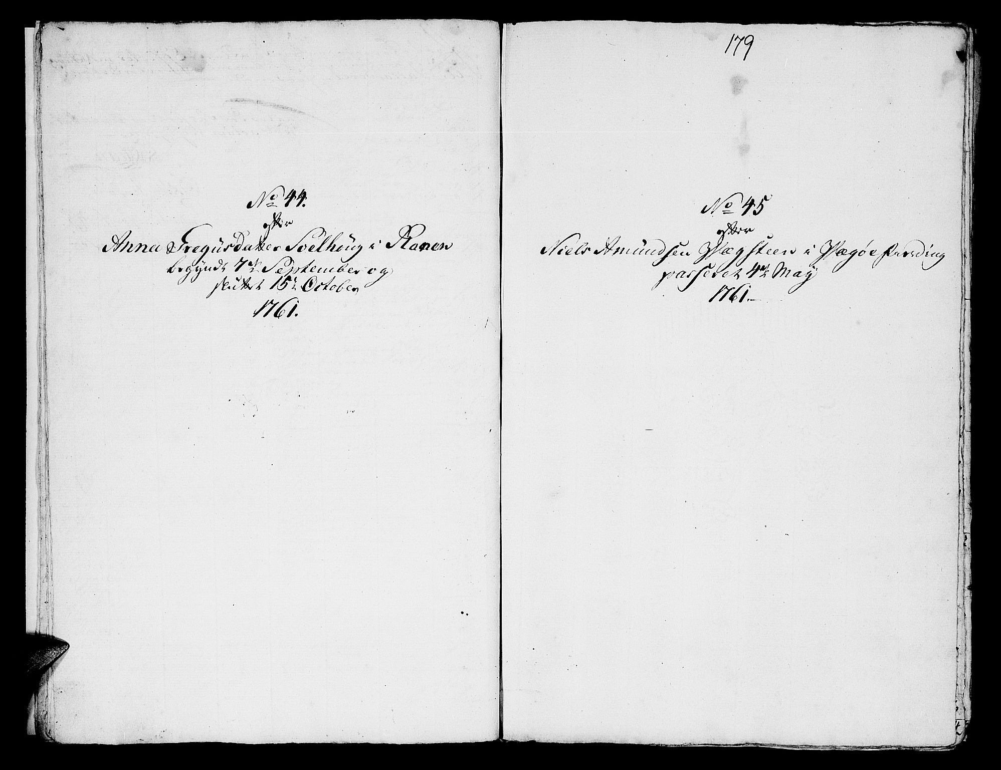 Helgeland sorenskriveri, AV/SAT-A-0004/3/3A/L0049: Konseptprotokoll 34, 1761, p. 178b-179a