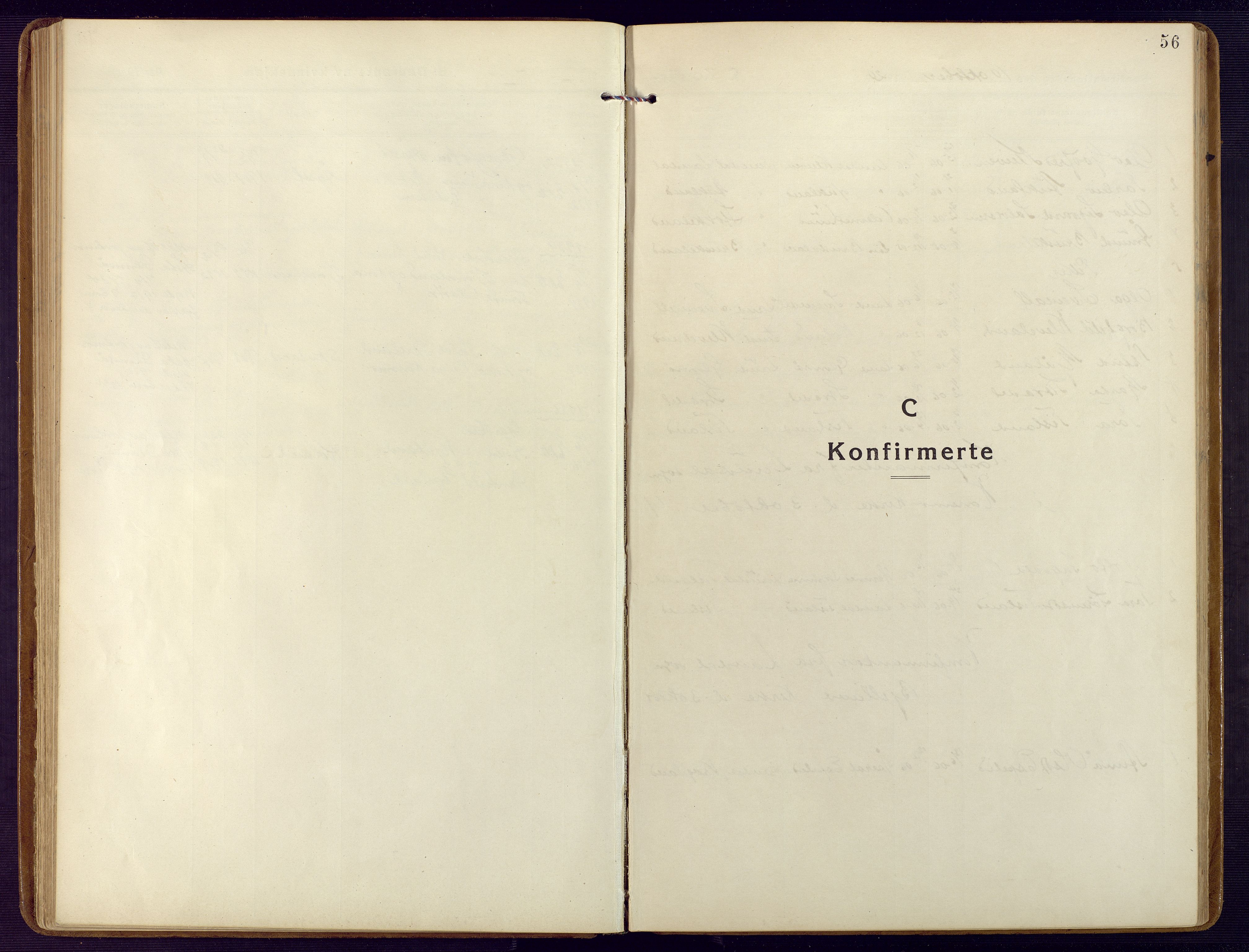 Holum sokneprestkontor, AV/SAK-1111-0022/F/Fb/Fbb/L0005: Parish register (copy) no. B 5, 1920-1945, p. 56