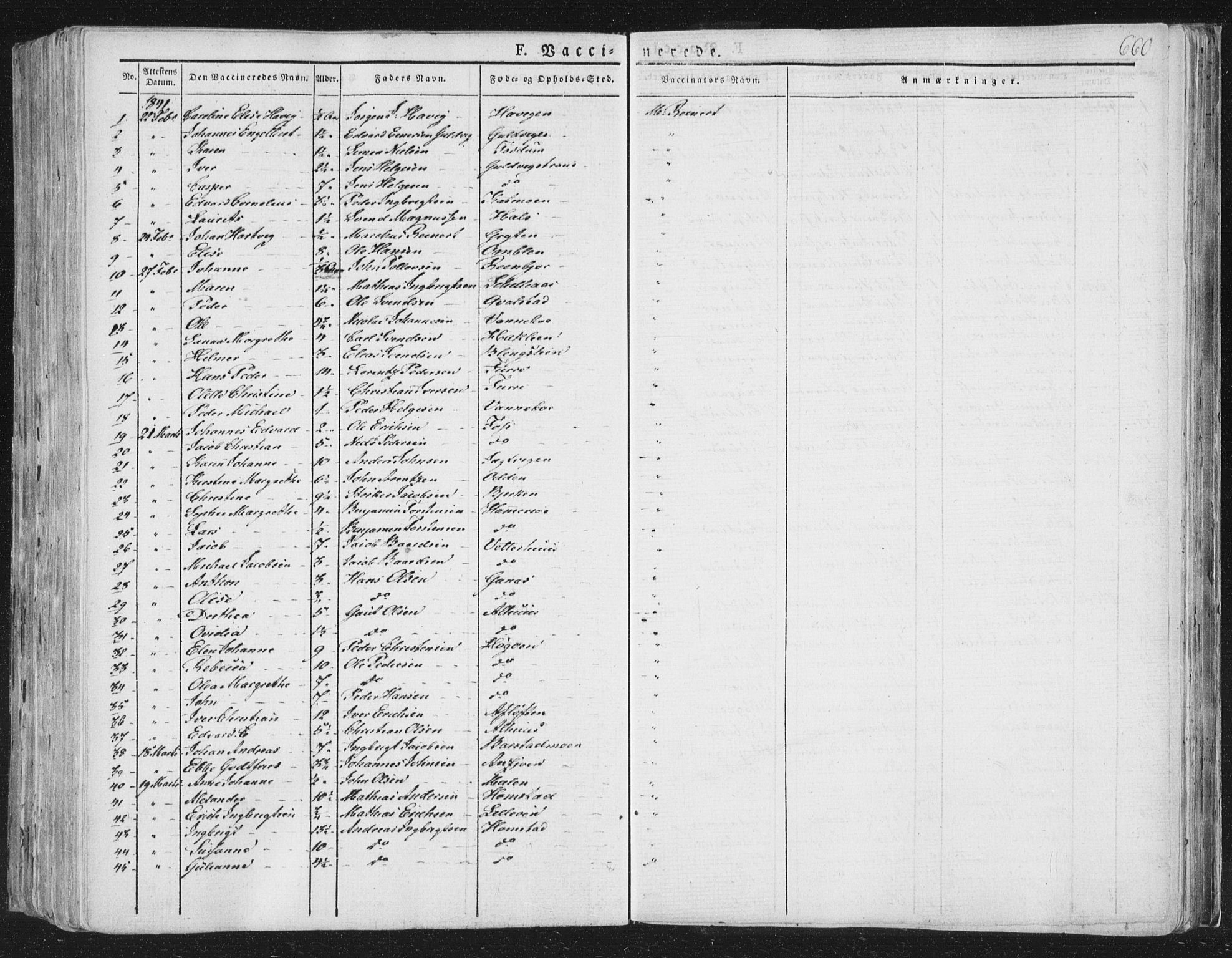 Ministerialprotokoller, klokkerbøker og fødselsregistre - Nord-Trøndelag, SAT/A-1458/764/L0552: Parish register (official) no. 764A07b, 1824-1865, p. 660
