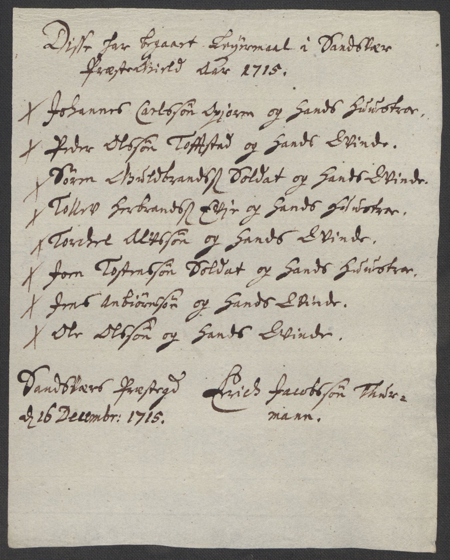 Rentekammeret inntil 1814, Reviderte regnskaper, Fogderegnskap, RA/EA-4092/R24/L1591: Fogderegnskap Numedal og Sandsvær, 1715, p. 276