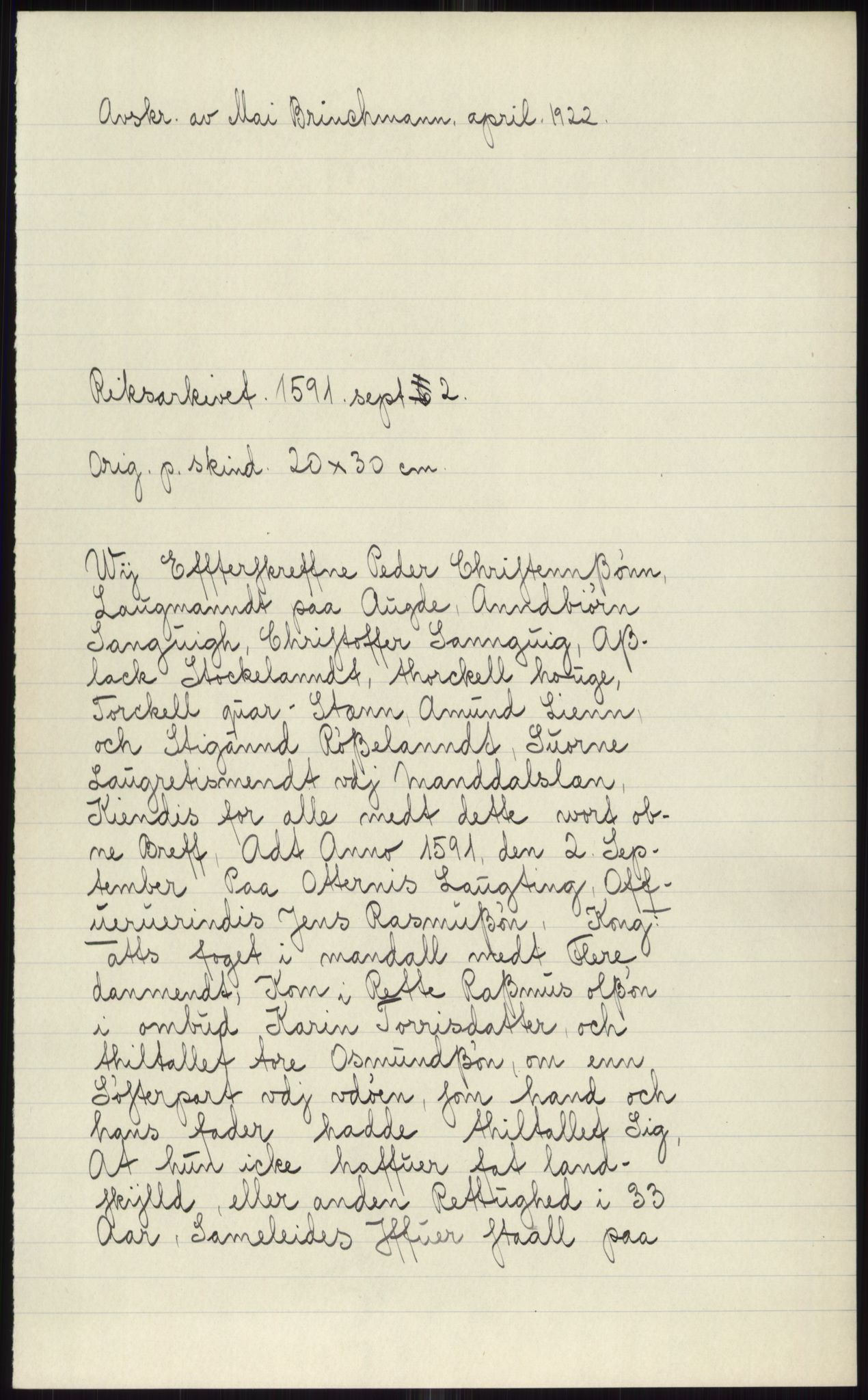 Samlinger til kildeutgivelse, Diplomavskriftsamlingen, AV/RA-EA-4053/H/Ha, p. 2639