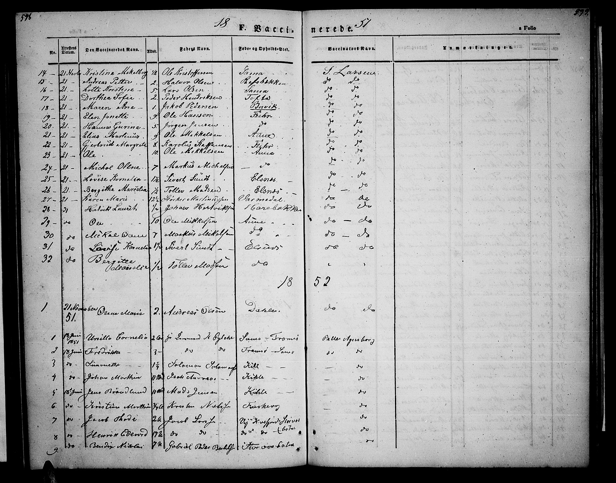 Trondenes sokneprestkontor, SATØ/S-1319/H/Hb/L0006klokker: Parish register (copy) no. 6, 1845-1855, p. 598-599