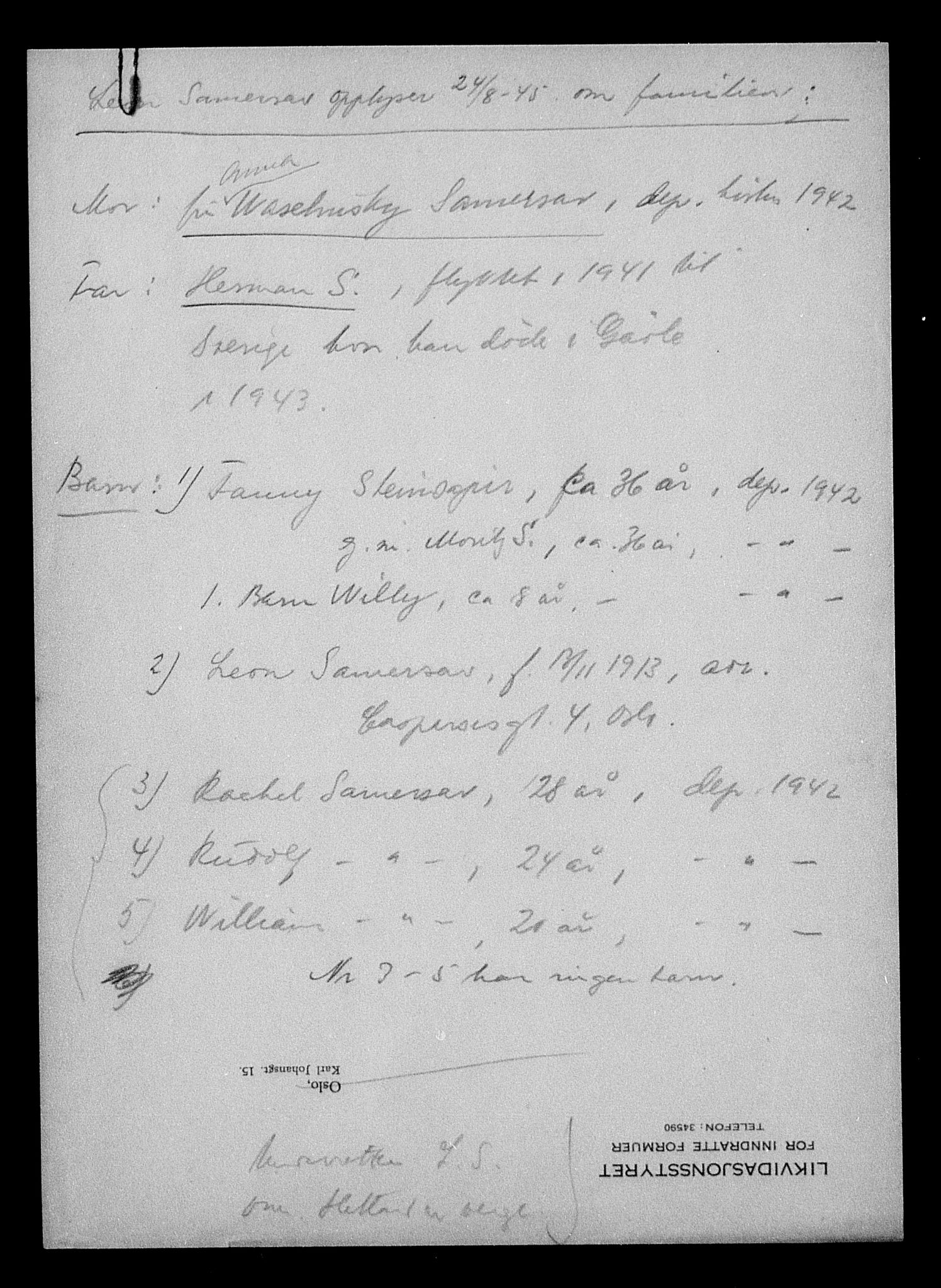 Justisdepartementet, Tilbakeføringskontoret for inndratte formuer, RA/S-1564/H/Hc/Hcc/L0983: --, 1945-1947, p. 174