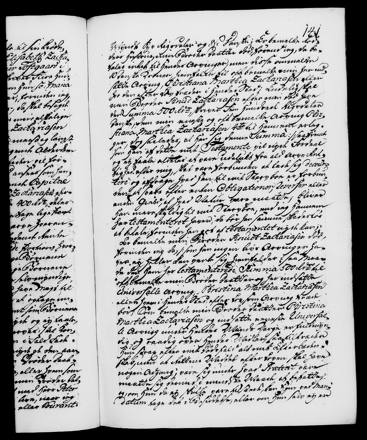 Danske Kanselli 1572-1799, RA/EA-3023/F/Fc/Fca/Fcaa/L0048: Norske registre, 1779-1781, p. 141a