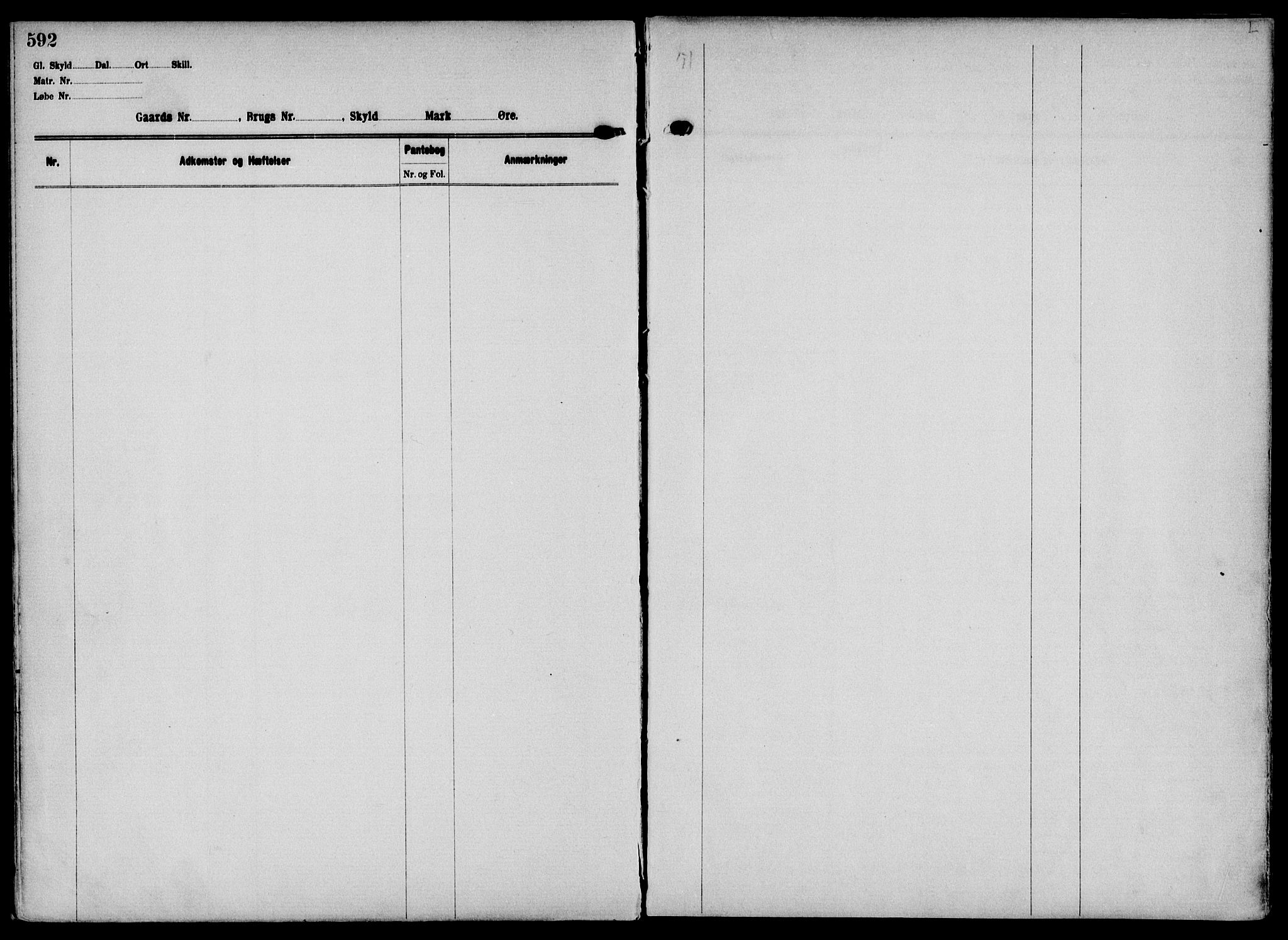 Solør tingrett, AV/SAH-TING-008/H/Ha/Hak/L0001: Mortgage register no. I, 1900-1935, p. 592