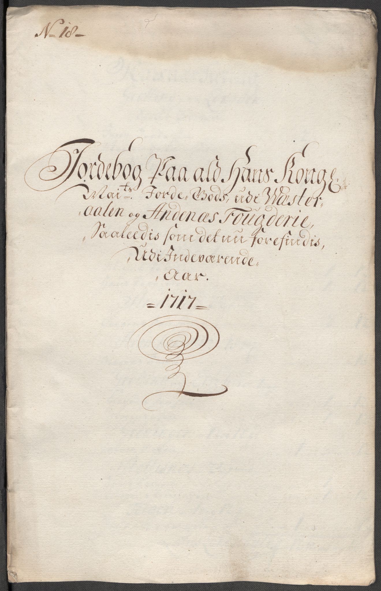 Rentekammeret inntil 1814, Reviderte regnskaper, Fogderegnskap, RA/EA-4092/R67/L4683: Fogderegnskap Vesterålen, Andenes og Lofoten, 1717, p. 129