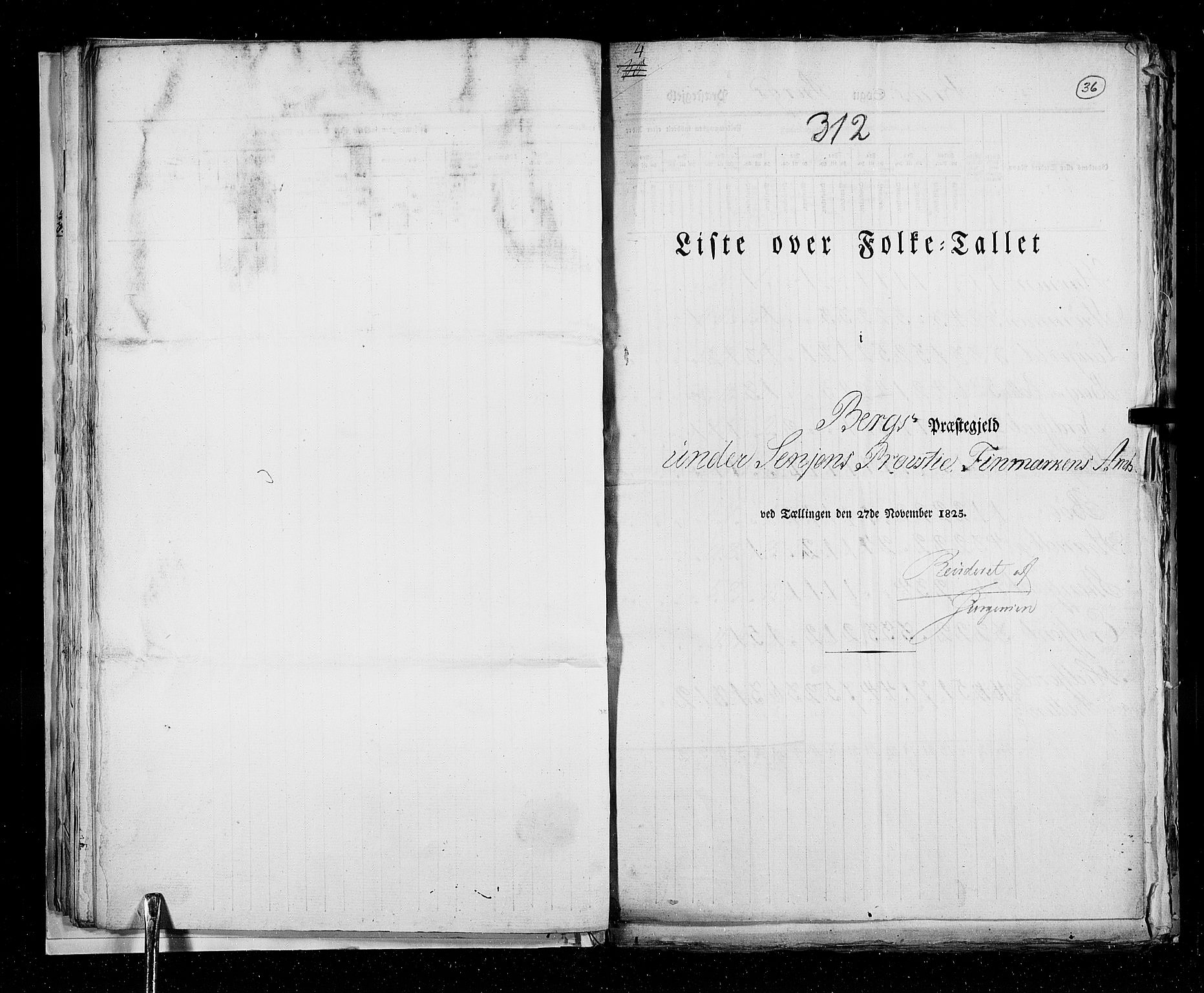 RA, Census 1825, vol. 19: Finnmarken amt, 1825, p. 36