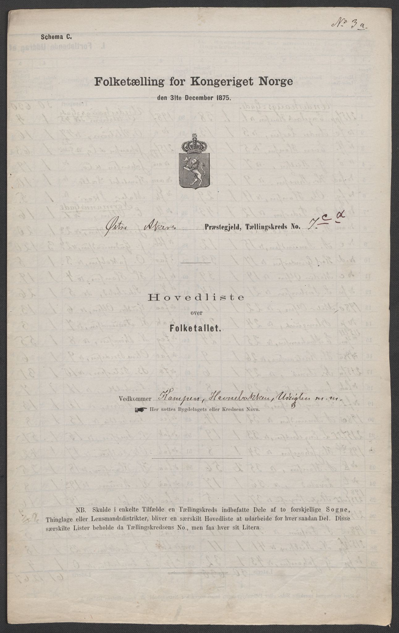 RA, 1875 census for 0218bP Østre Aker, 1875, p. 59