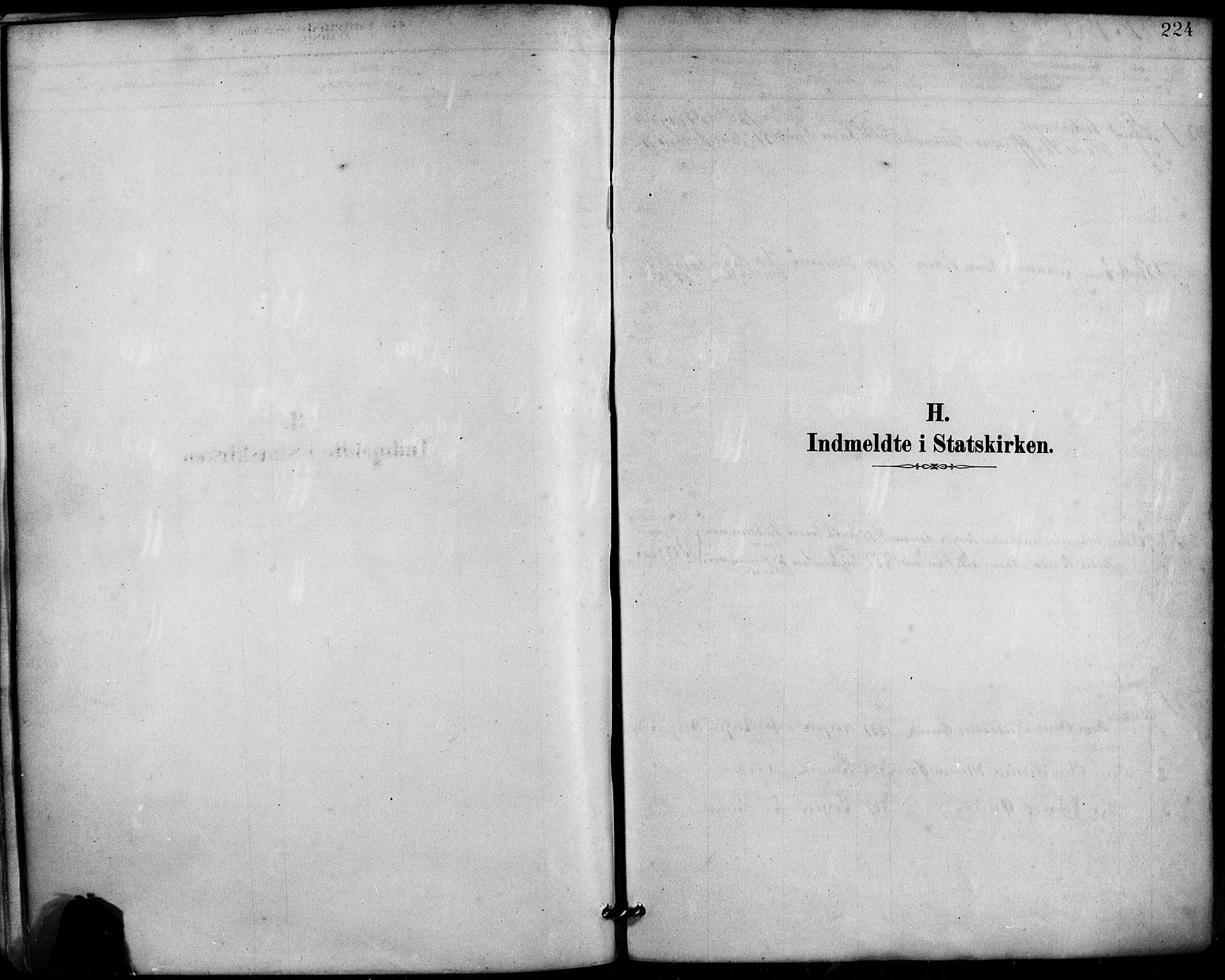 Mariakirken Sokneprestembete, SAB/A-76901/H/Haa/L0007: Parish register (official) no. A 7, 1878-1893, p. 224
