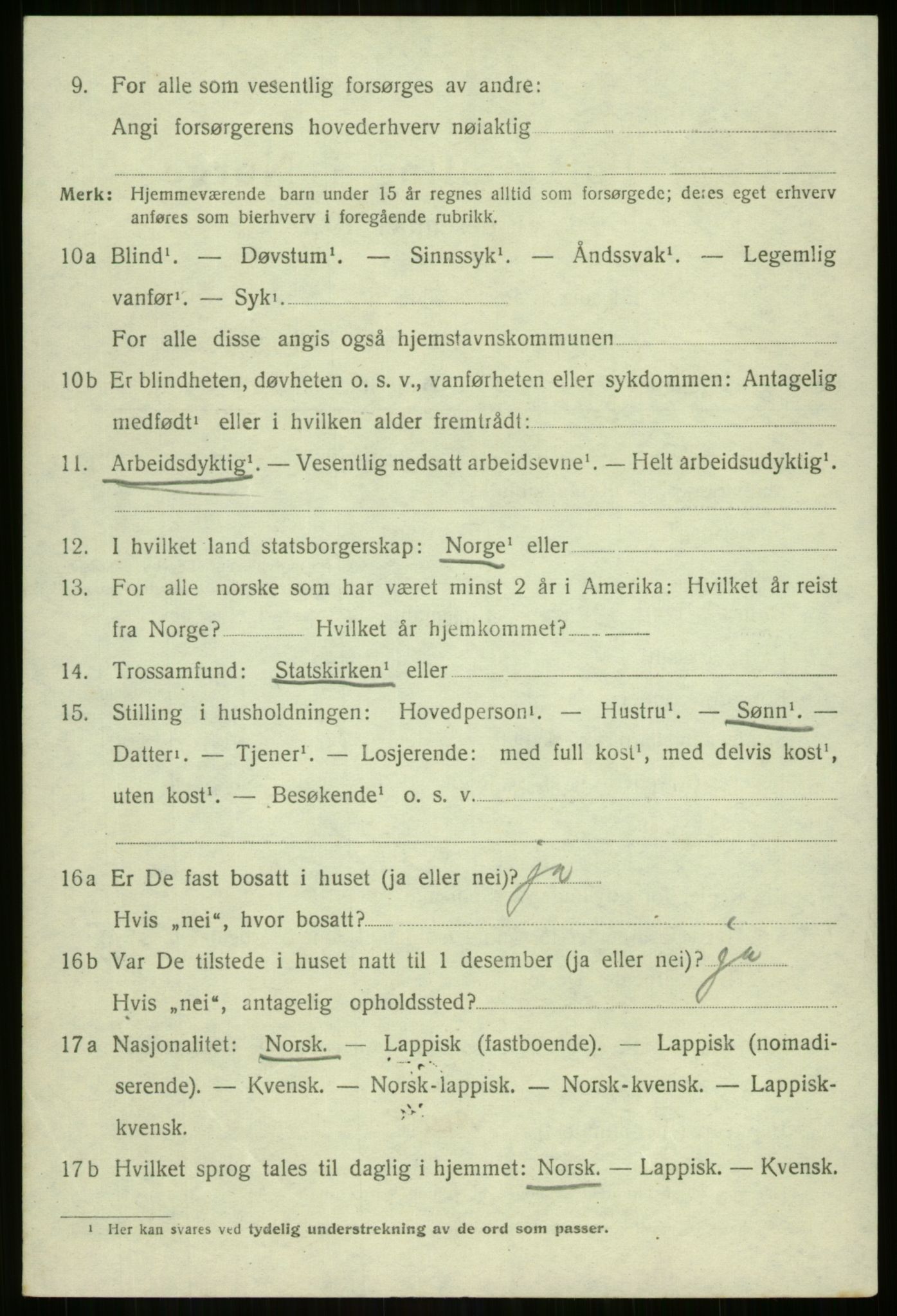 SATØ, 1920 census for Sørreisa, 1920, p. 3348