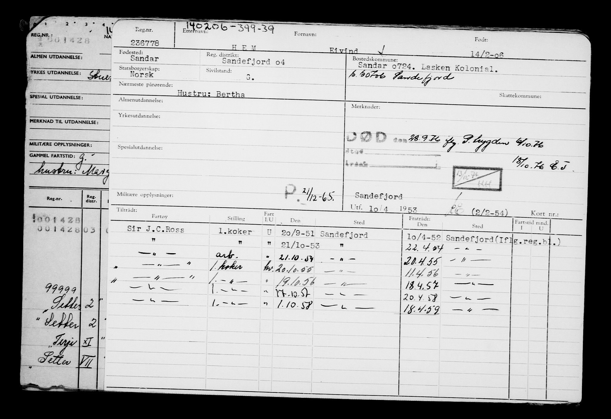 Direktoratet for sjømenn, AV/RA-S-3545/G/Gb/L0063: Hovedkort, 1906, p. 473