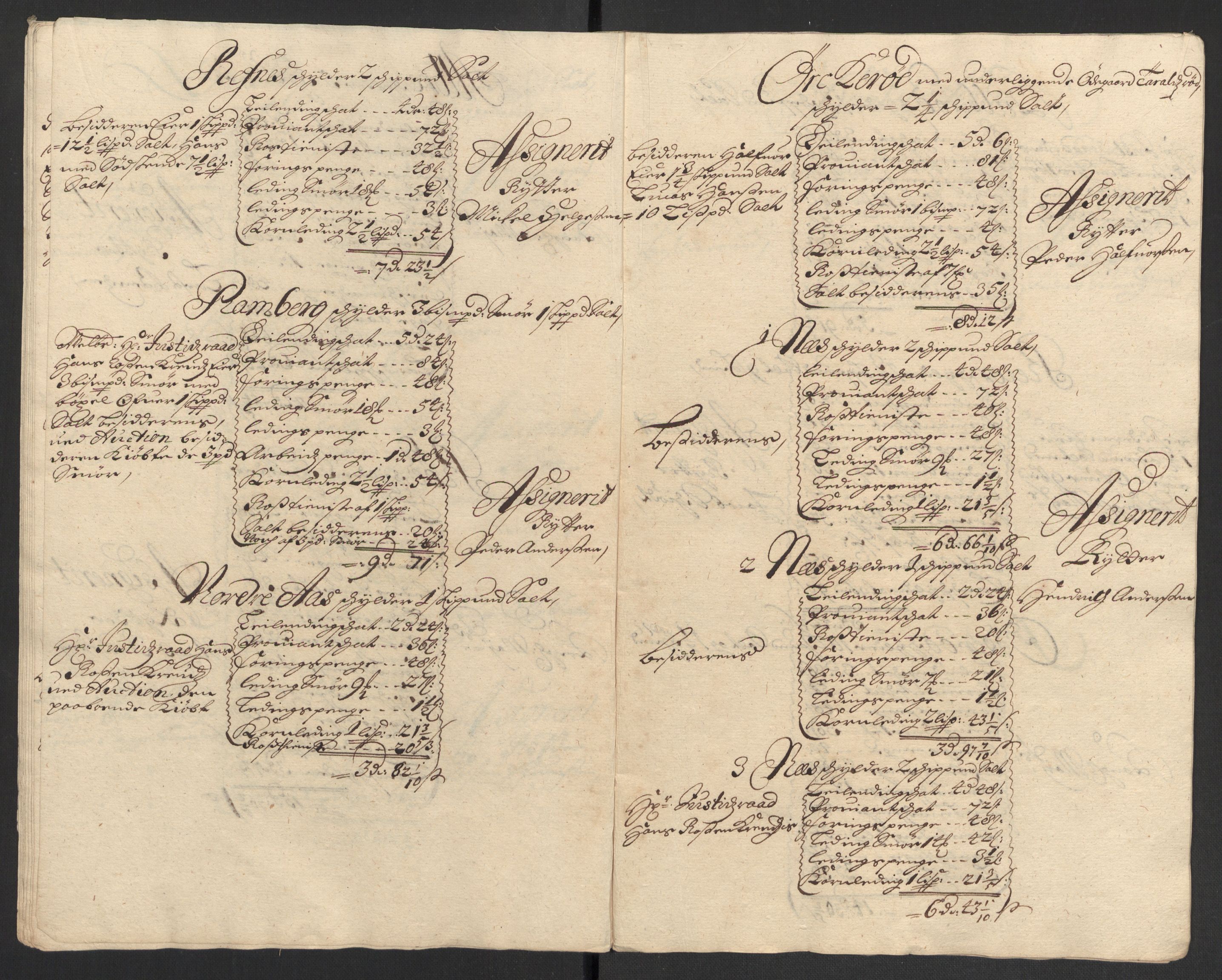 Rentekammeret inntil 1814, Reviderte regnskaper, Fogderegnskap, AV/RA-EA-4092/R04/L0125: Fogderegnskap Moss, Onsøy, Tune, Veme og Åbygge, 1697, p. 104