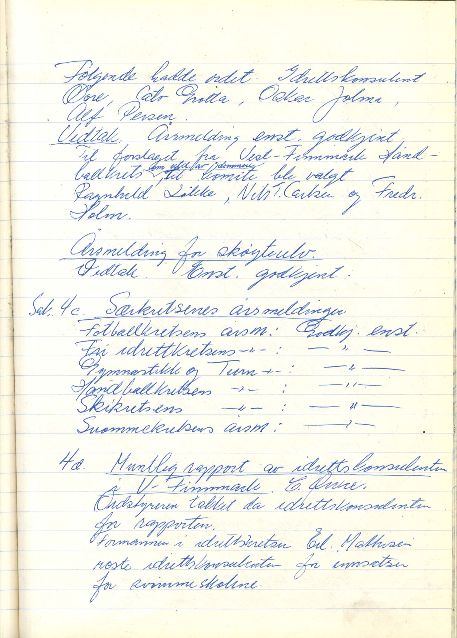 Vest-Finnmark Idrettskrets, FMFB/A-1042/A/Ab/L0001: Møteprotokoll for kretstinget, 1960-1971, p. 75