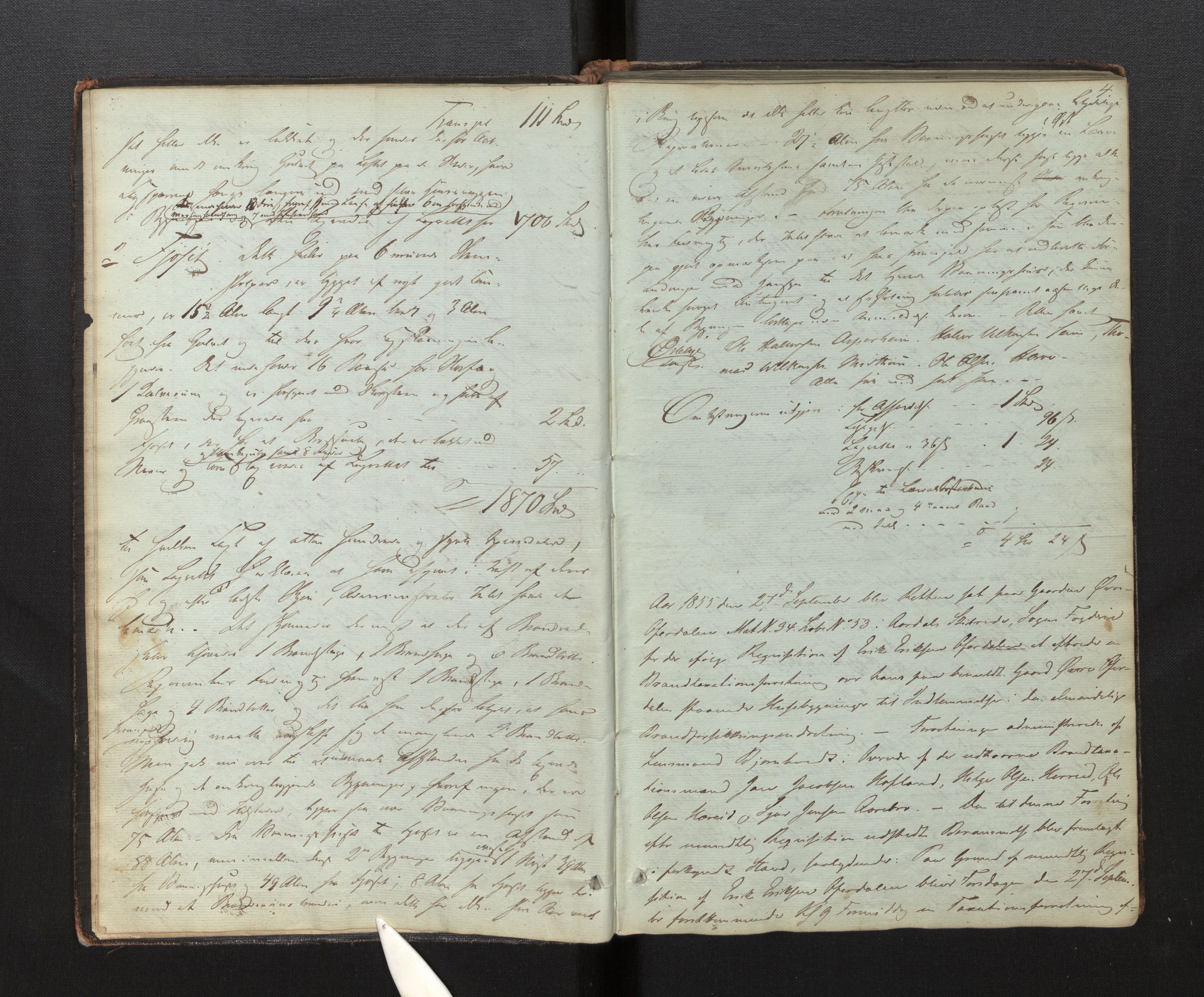 Lensmannen i Årdal, AV/SAB-A-30501/0012/L0001: Branntakstprotokoll, 1846-1898, p. 3b-4a