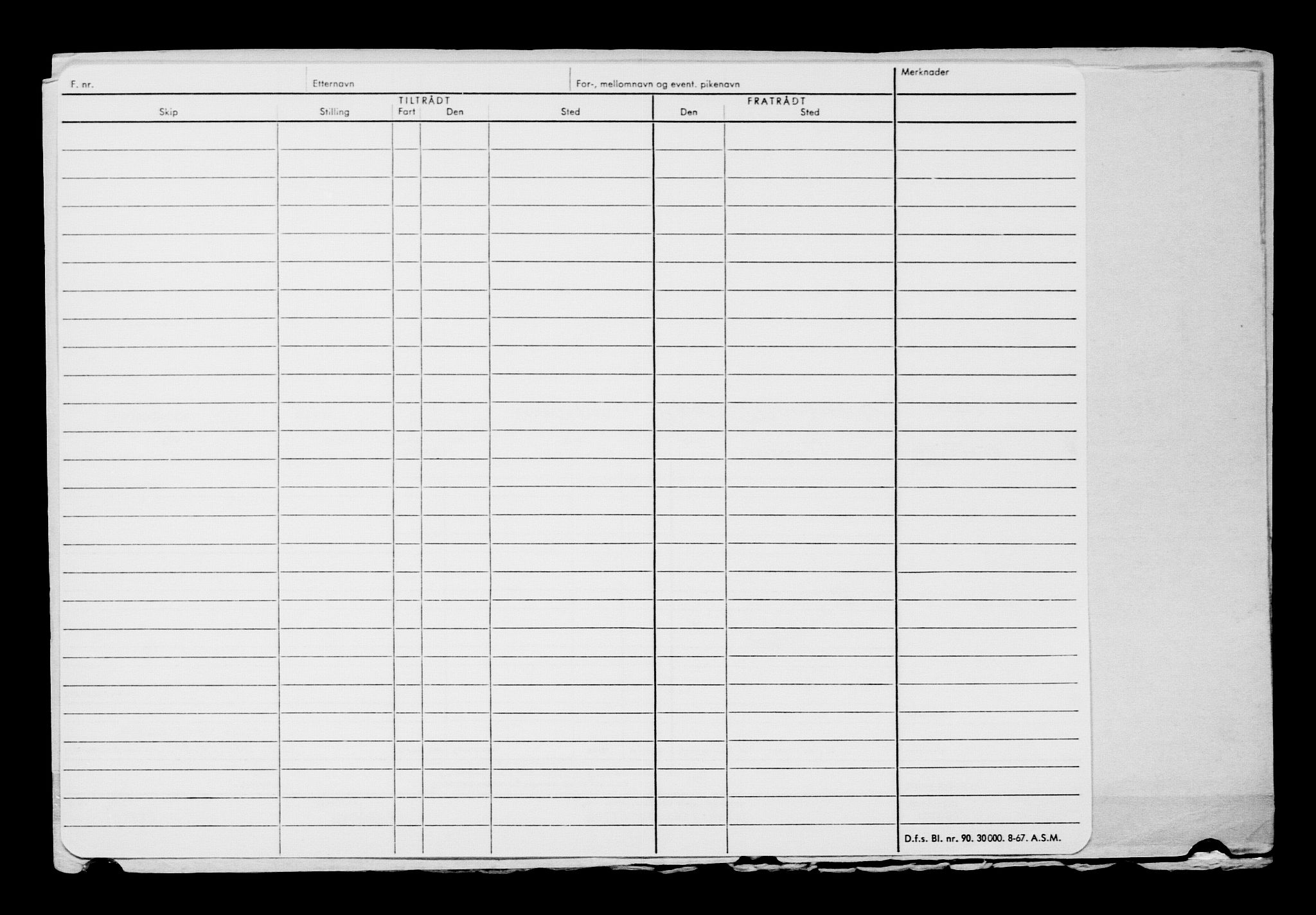 Direktoratet for sjømenn, AV/RA-S-3545/G/Gb/L0164: Hovedkort, 1918, p. 608