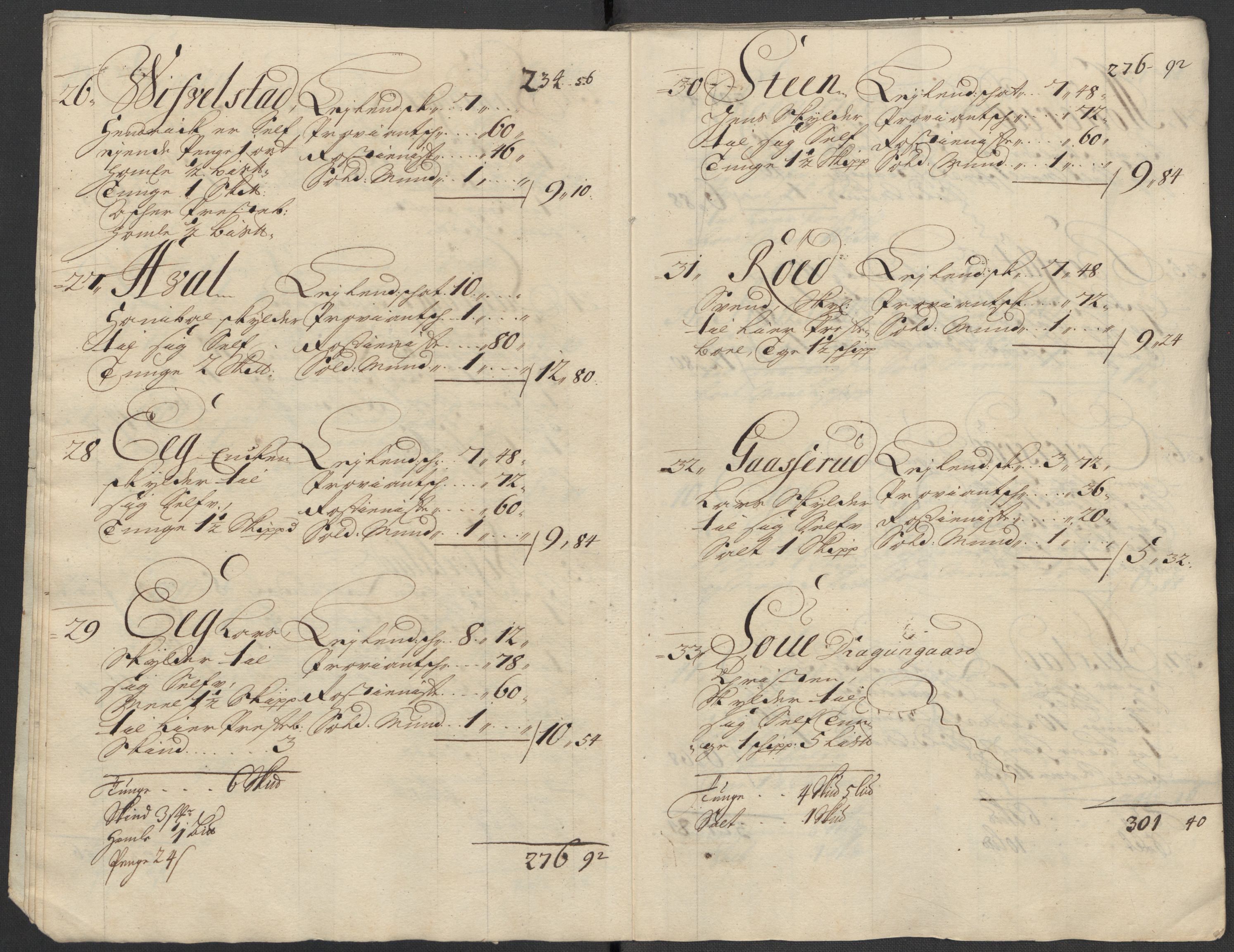 Rentekammeret inntil 1814, Reviderte regnskaper, Fogderegnskap, AV/RA-EA-4092/R31/L1707: Fogderegnskap Hurum, Røyken, Eiker, Lier og Buskerud, 1712, p. 20