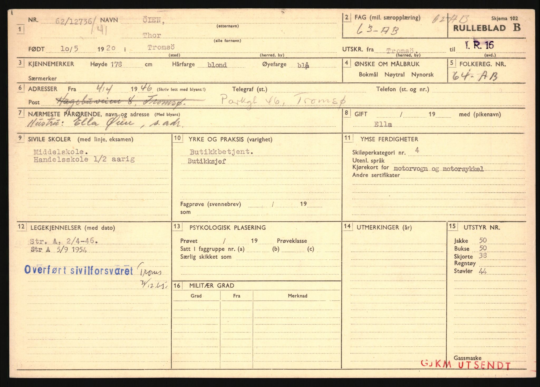 Forsvaret, Troms infanteriregiment nr. 16, AV/RA-RAFA-3146/P/Pa/L0024/0002: Rulleblad / Rulleblad for regimentets menige mannskaper, årsklasse 1941, 1941, p. 510