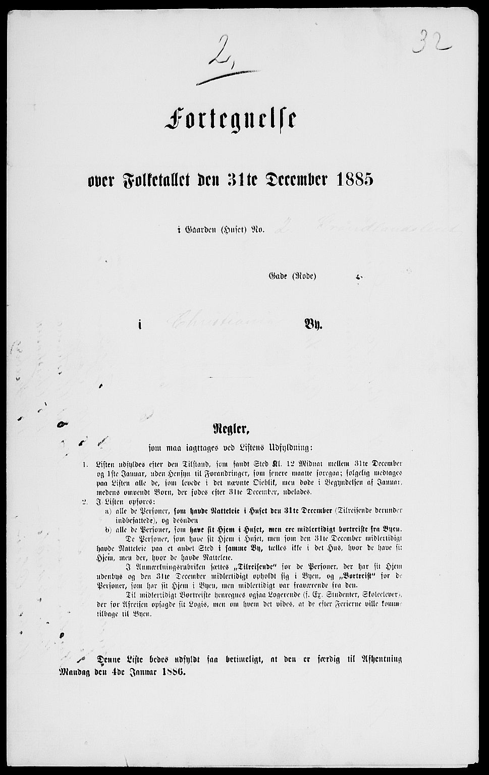 RA, 1885 census for 0301 Kristiania, 1885, p. 6796