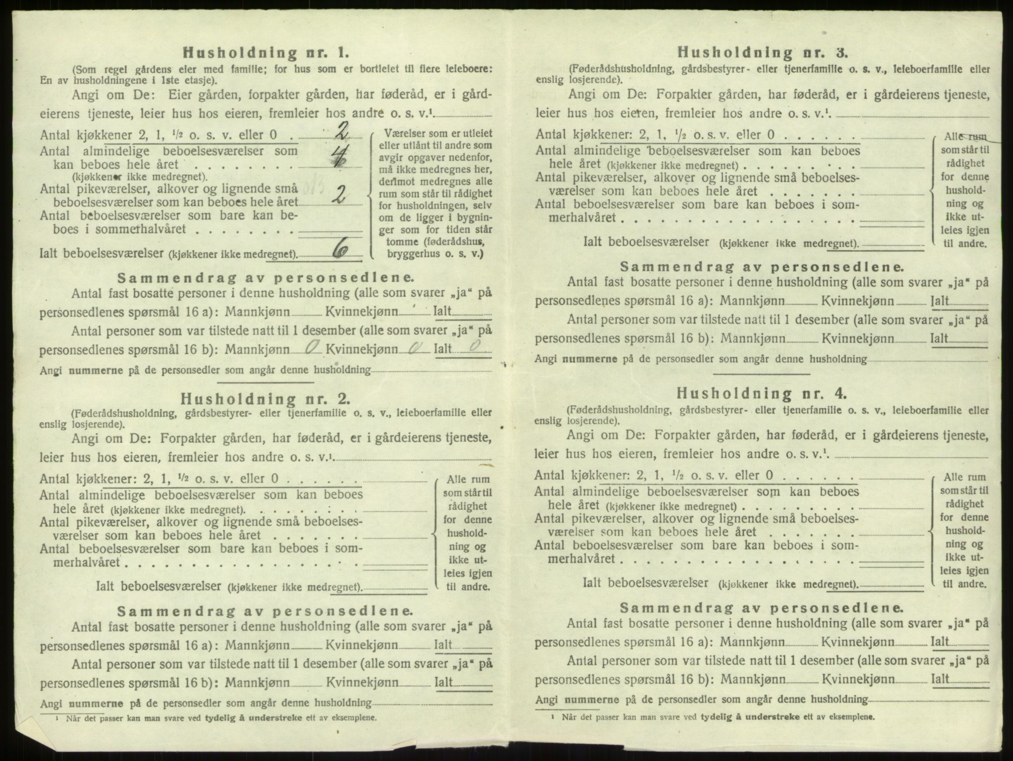 SAB, 1920 census for Åsane, 1920, p. 510