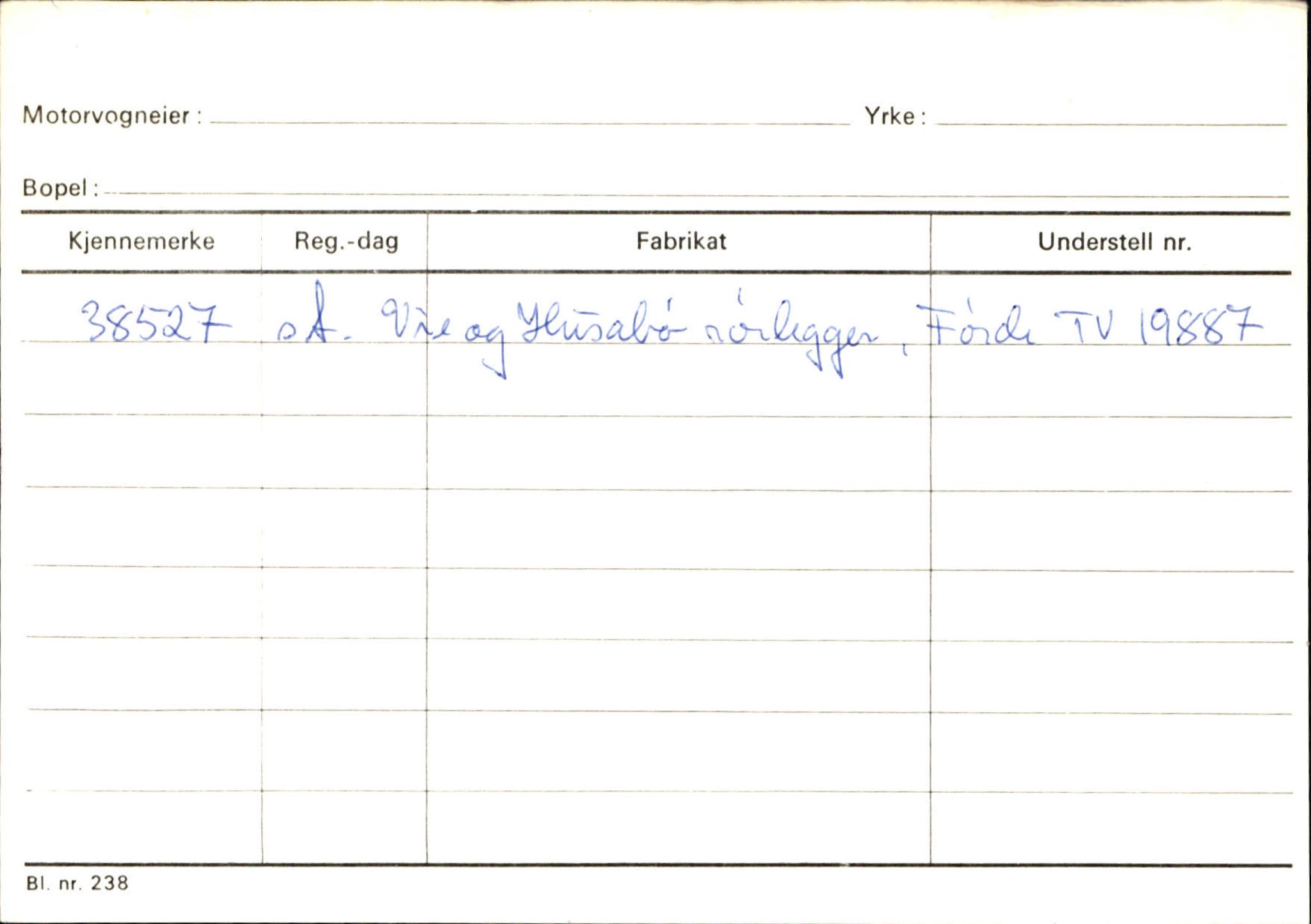 Statens vegvesen, Sogn og Fjordane vegkontor, SAB/A-5301/4/F/L0126: Eigarregister Fjaler M-Å. Leikanger A-Å, 1945-1975, p. 1478