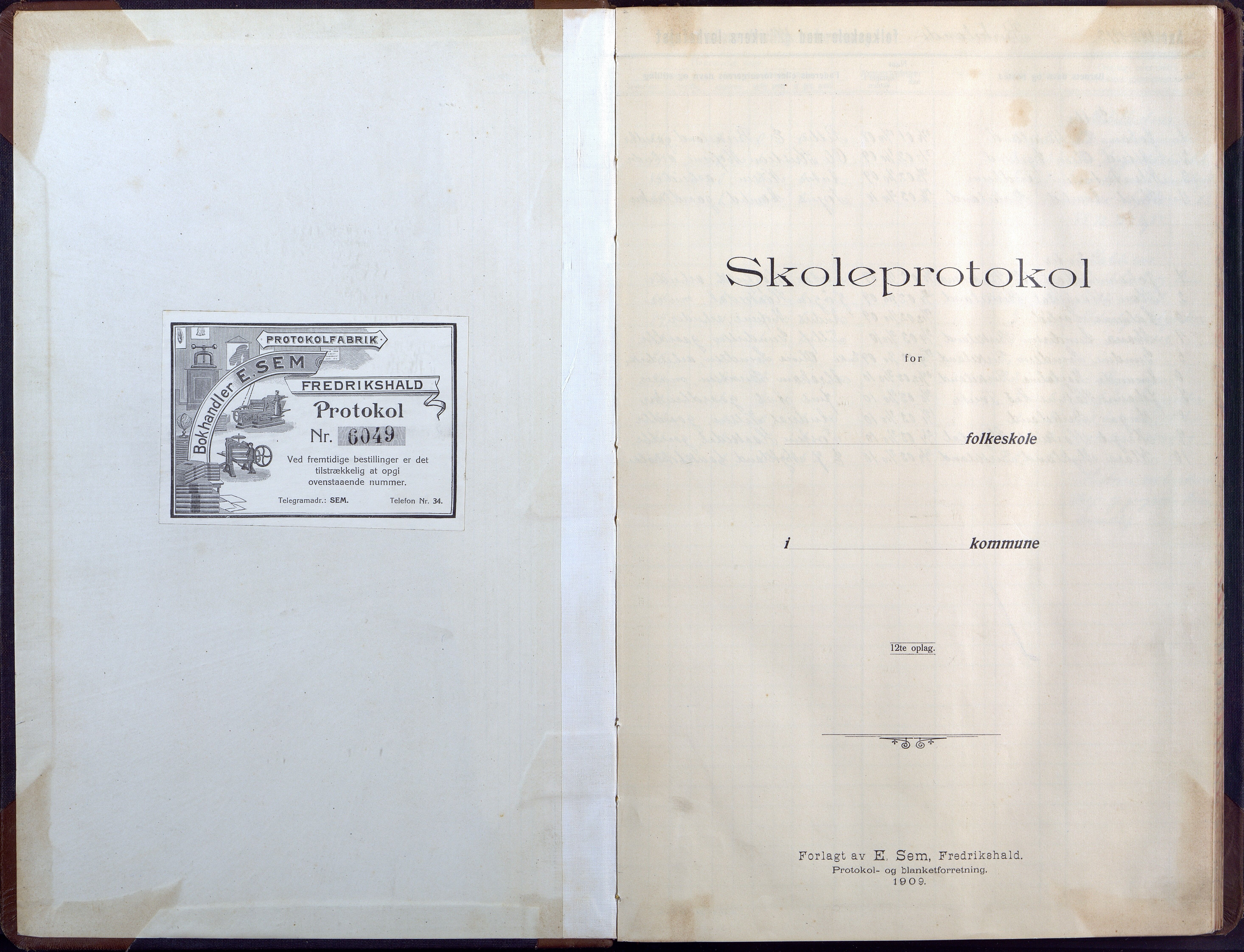 Birkenes kommune, Birkenes krets/Birkeland folkeskole frem til 1991, AAMA/KA0928-550a_91/F02/L0008: Skoleprotokoll, 1911-1930