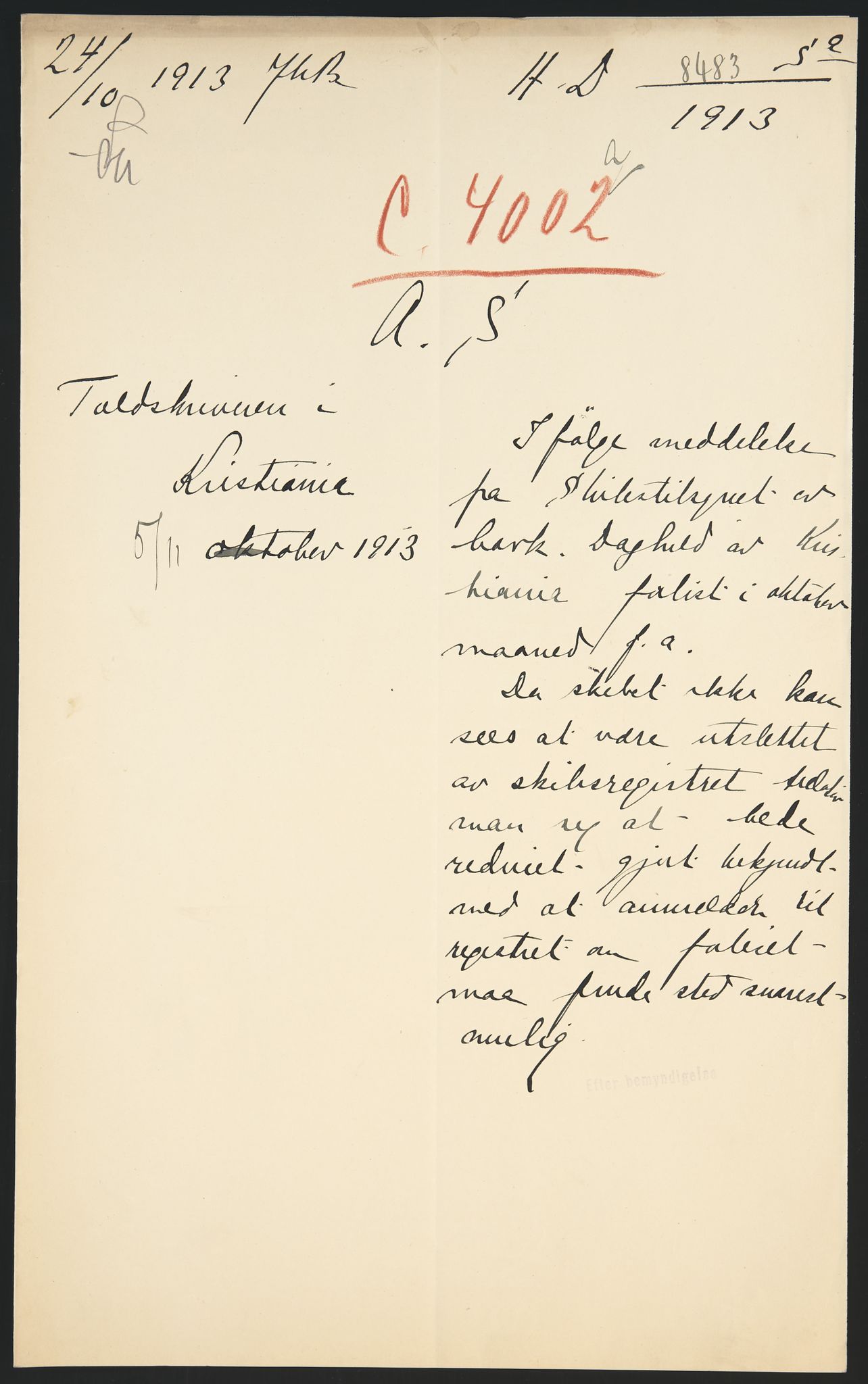 Sjøfartsdirektoratet med forløpere, skipsmapper slettede skip, RA/S-4998/F/Fa/L0225: --, 1867-1925, p. 93