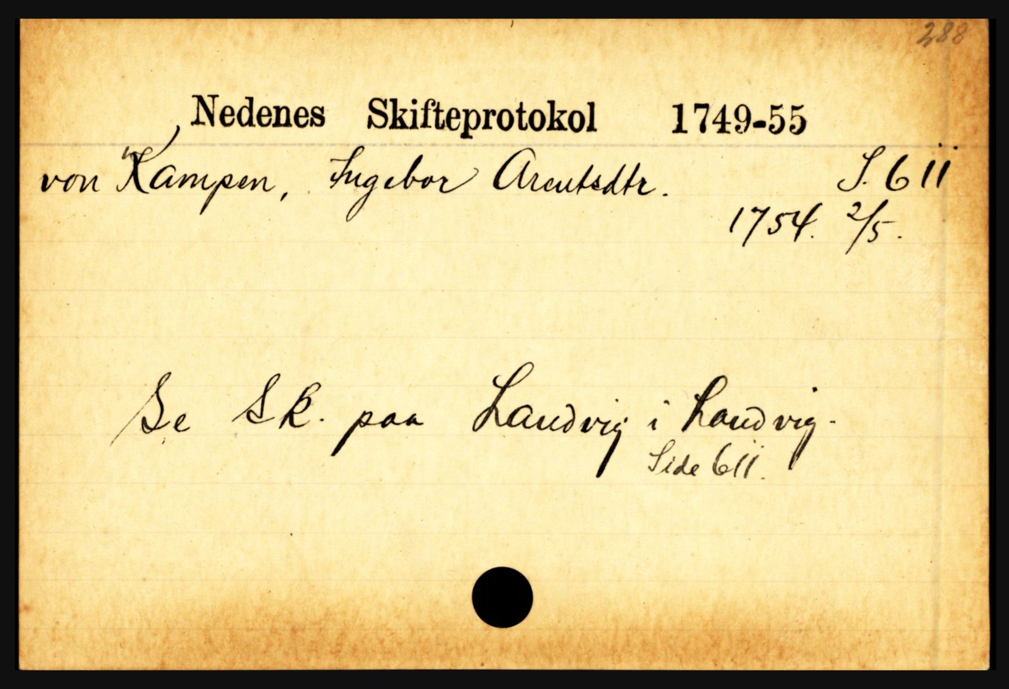 Nedenes sorenskriveri før 1824, AV/SAK-1221-0007/H, p. 14505