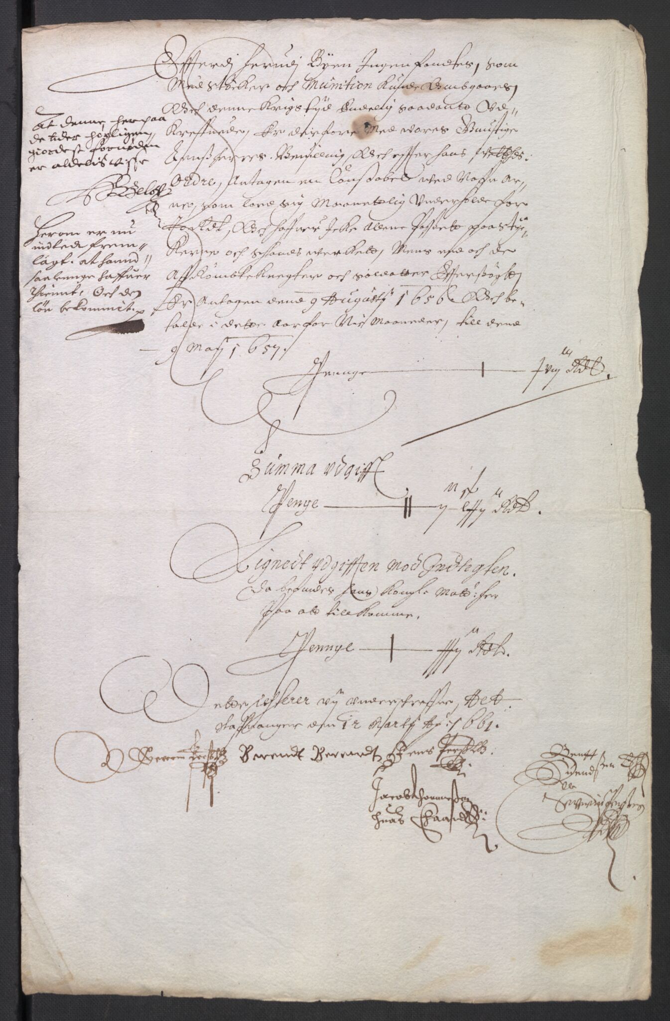 Rentekammeret inntil 1814, Reviderte regnskaper, Byregnskaper, AV/RA-EA-4066/R/Ro/L0299: [O2] By- og kontribusjonsregnskap, 1639-1661, p. 321