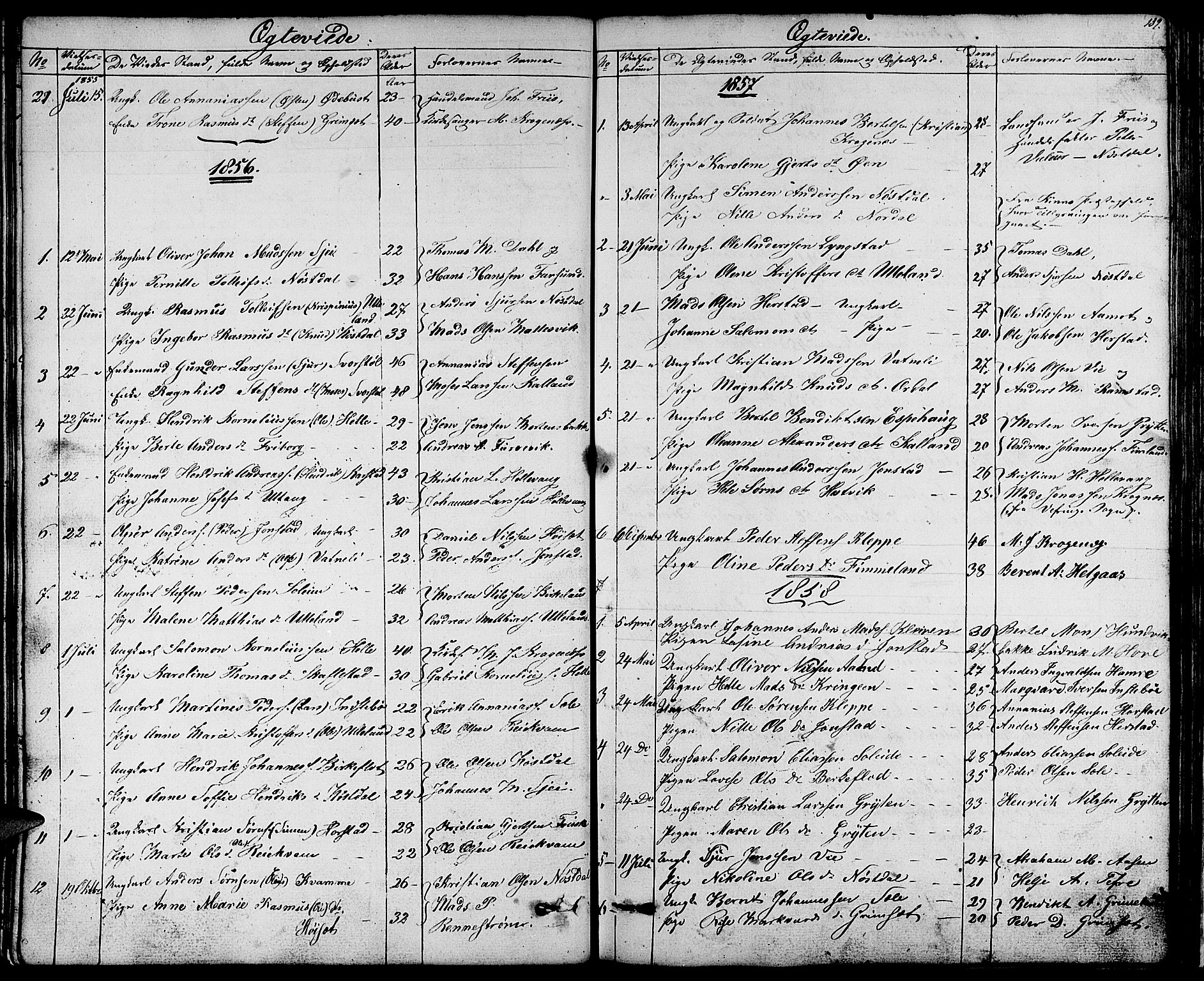 Førde sokneprestembete, SAB/A-79901/H/Hab/Habd/L0001: Parish register (copy) no. D 1, 1852-1877, p. 139