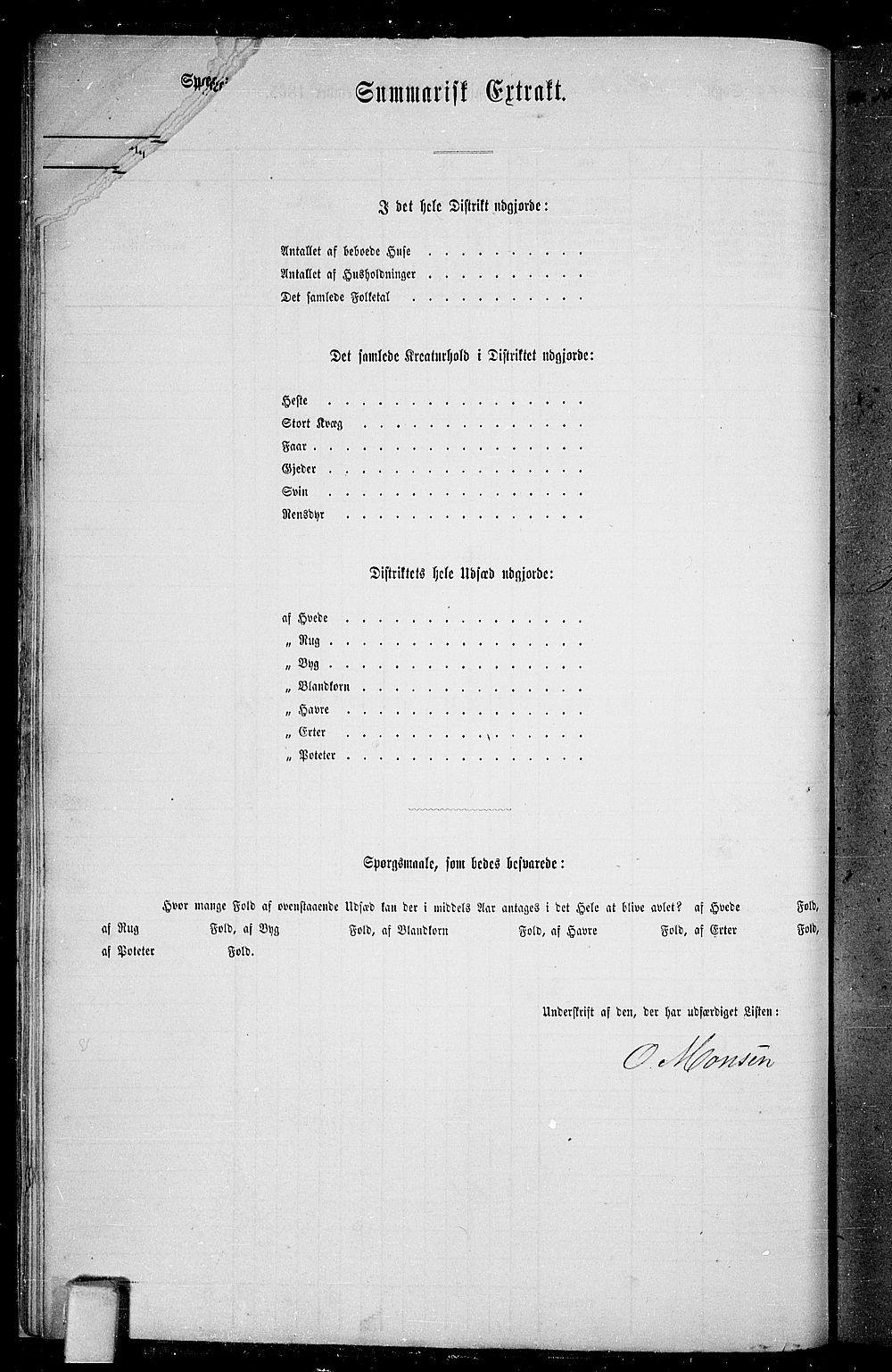 RA, 1865 census for Bamble, 1865, p. 25