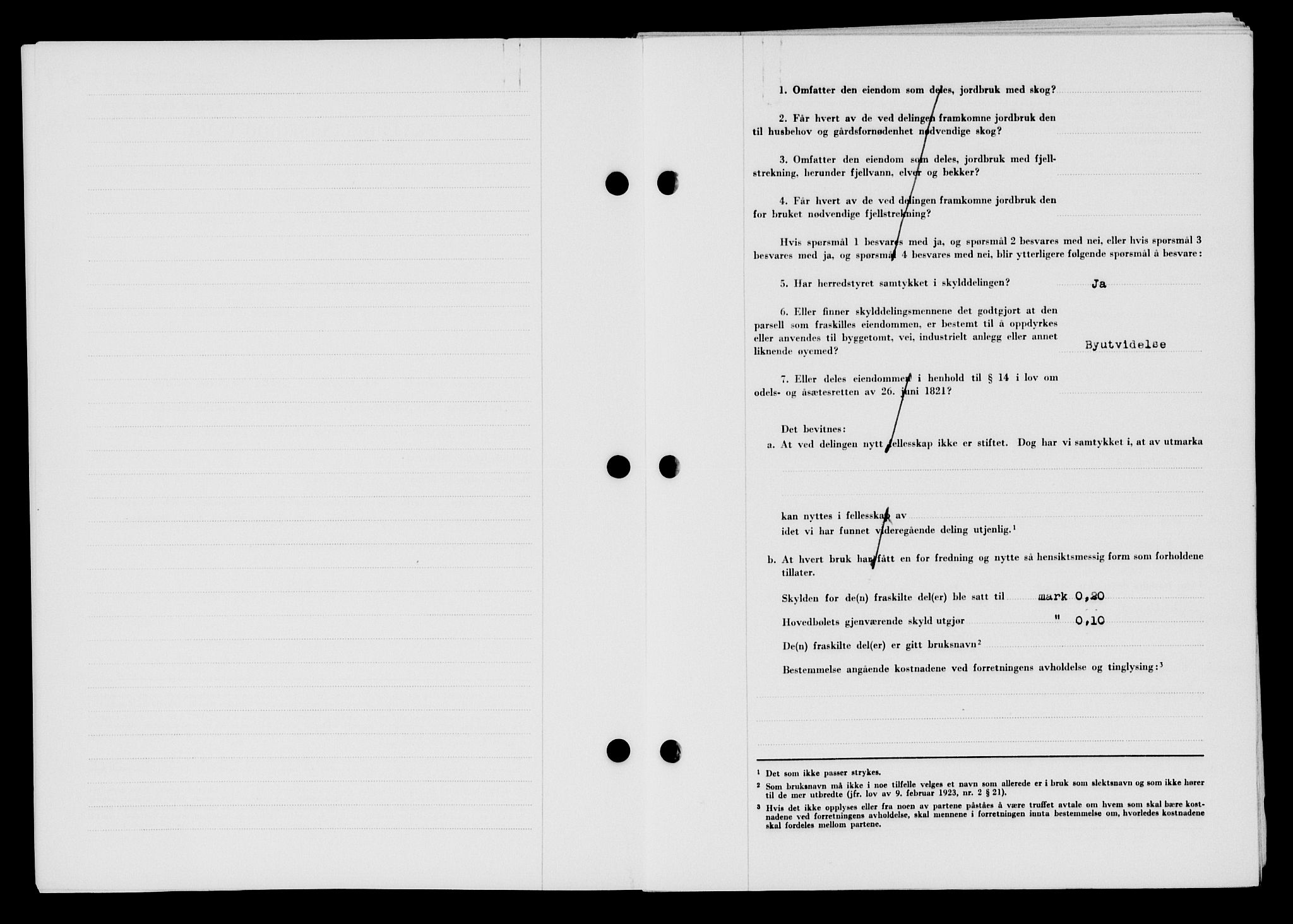 Lyngdal sorenskriveri, AV/SAK-1221-0004/G/Gb/L0663: Mortgage book no. A IX, 1948-1949, Diary no: : 25/1949