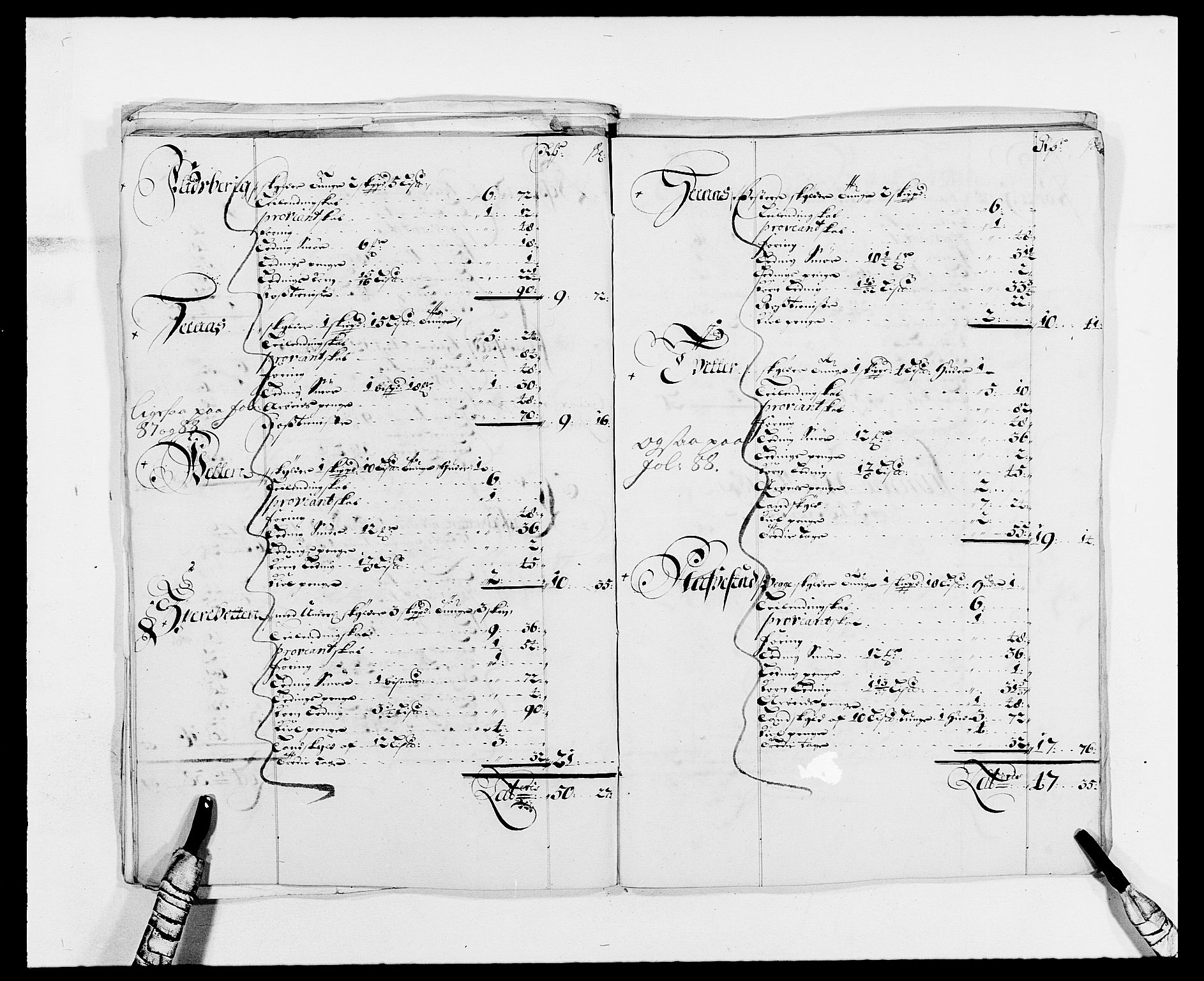 Rentekammeret inntil 1814, Reviderte regnskaper, Fogderegnskap, AV/RA-EA-4092/R02/L0107: Fogderegnskap Moss og Verne kloster, 1685-1691, p. 332