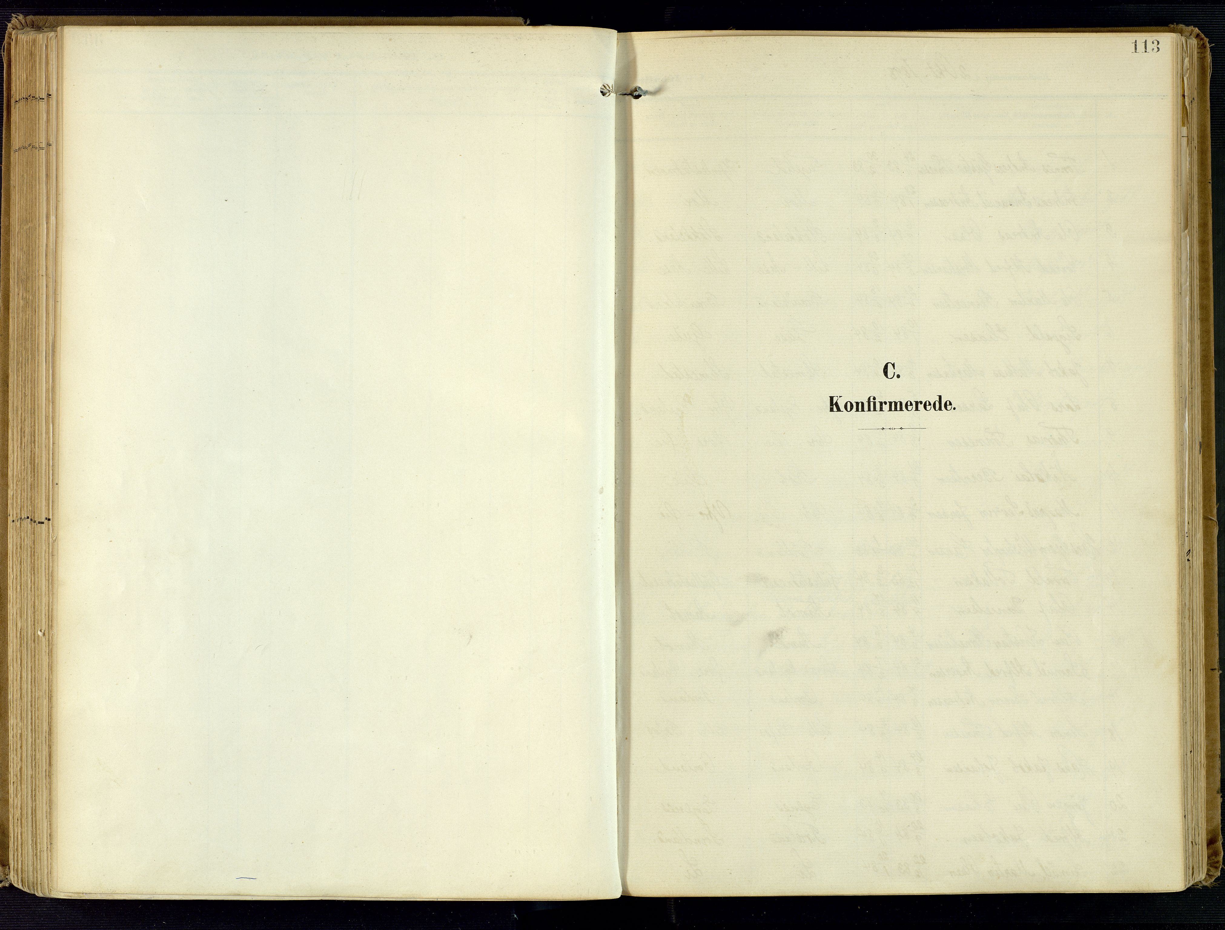 Kvinesdal sokneprestkontor, SAK/1111-0026/F/Fa/Fab/L0009: Parish register (official) no. A 9, 1898-1915, p. 113
