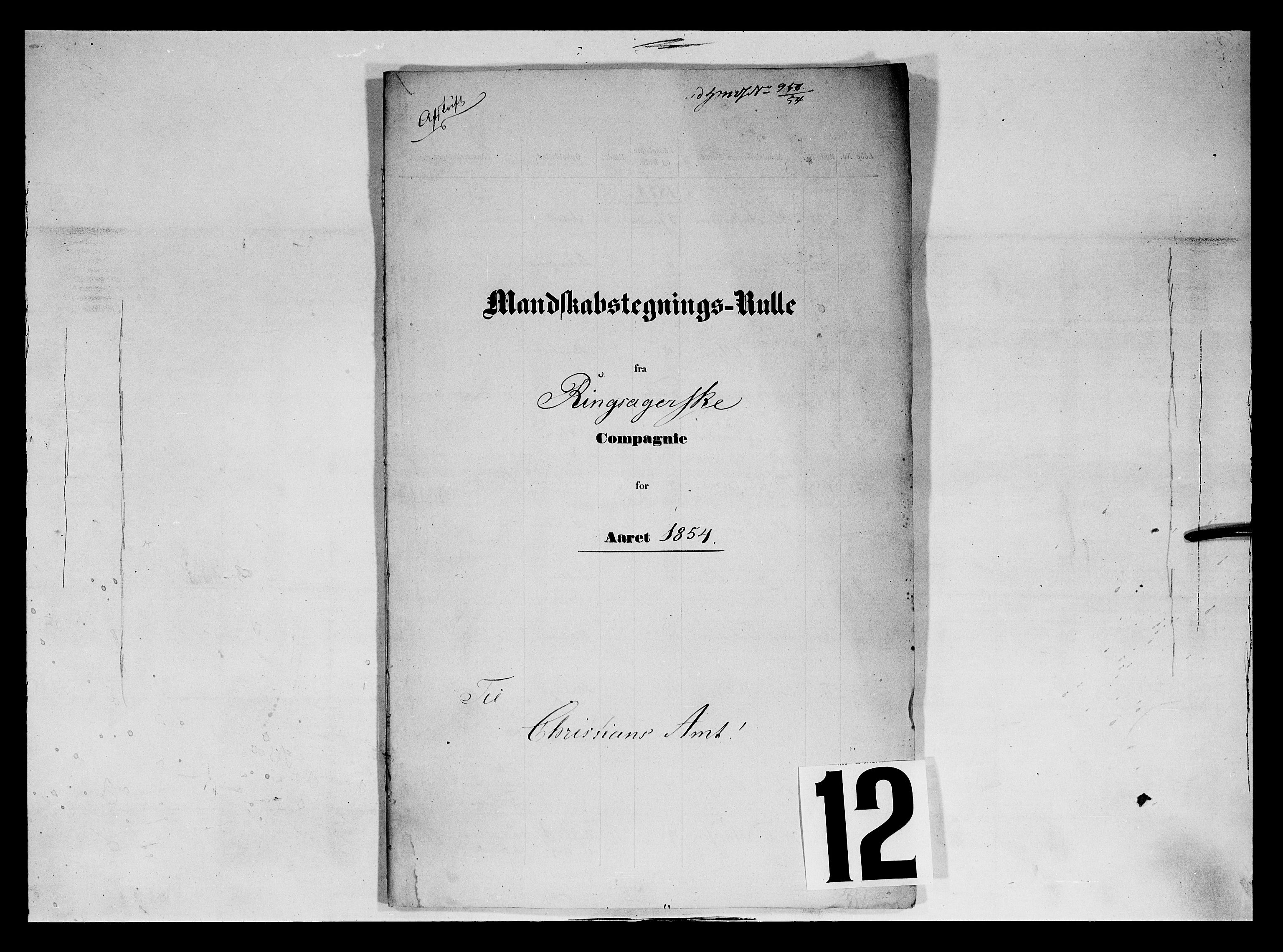Fylkesmannen i Oppland, SAH/FYO-002/1/K/Ka/L1156: Hedemarken nasjonale musketérkorps, 1818-1860, p. 2580