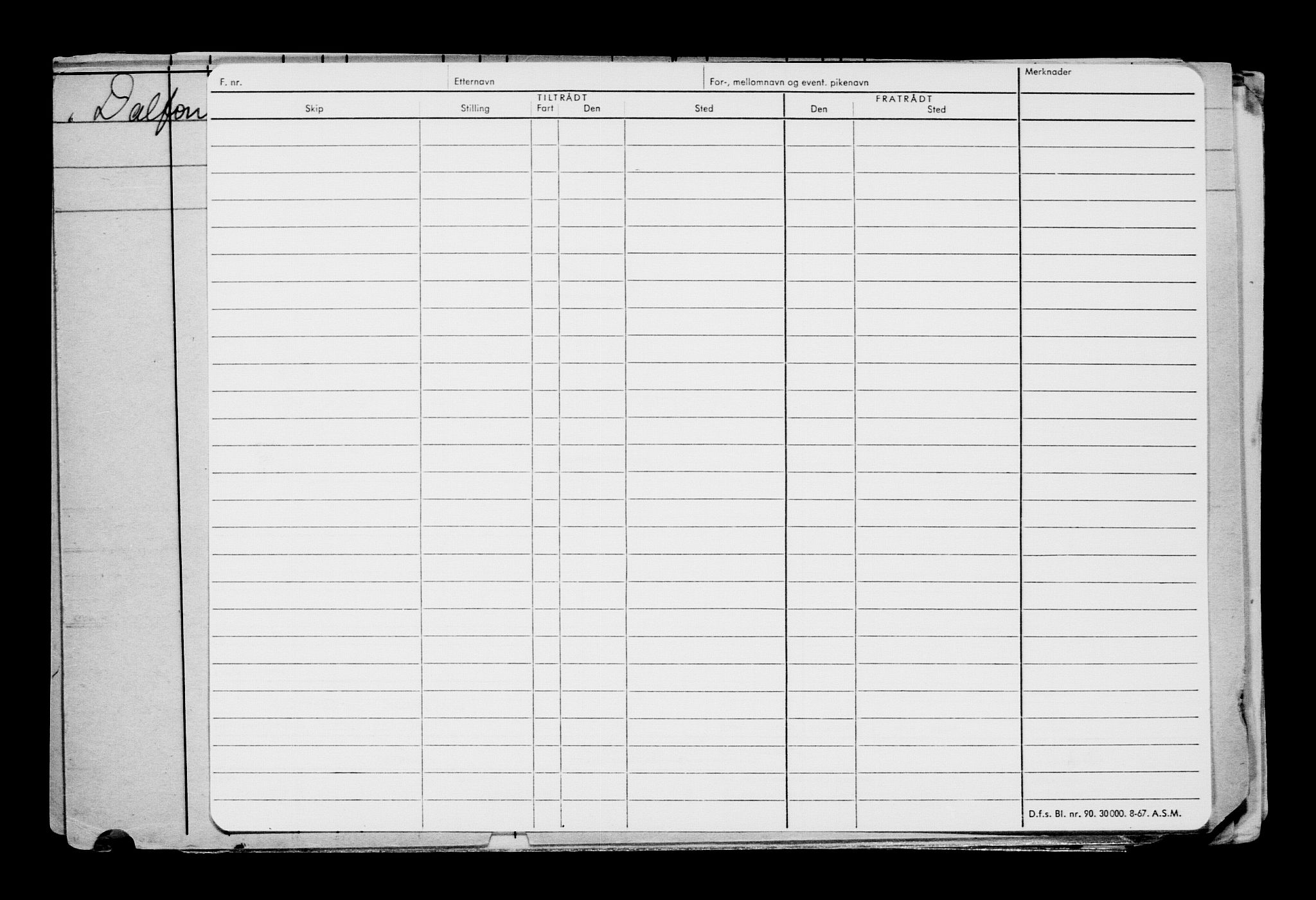 Direktoratet for sjømenn, AV/RA-S-3545/G/Gb/L0232: Hovedkort, 1924, p. 354