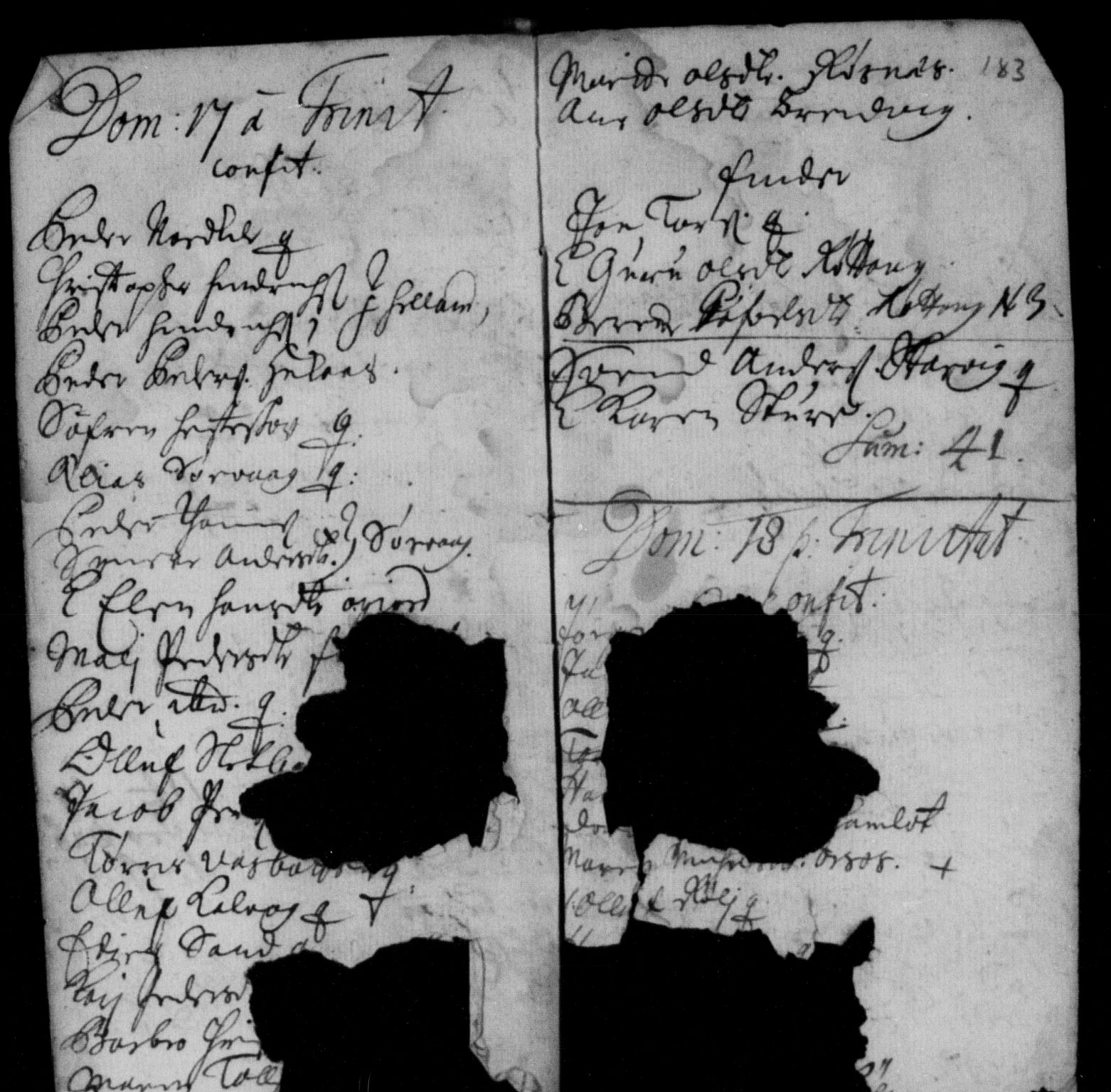 Ministerialprotokoller, klokkerbøker og fødselsregistre - Nordland, AV/SAT-A-1459/859/L0840: Parish register (official) no. 859A00, 1708-1738, p. 183
