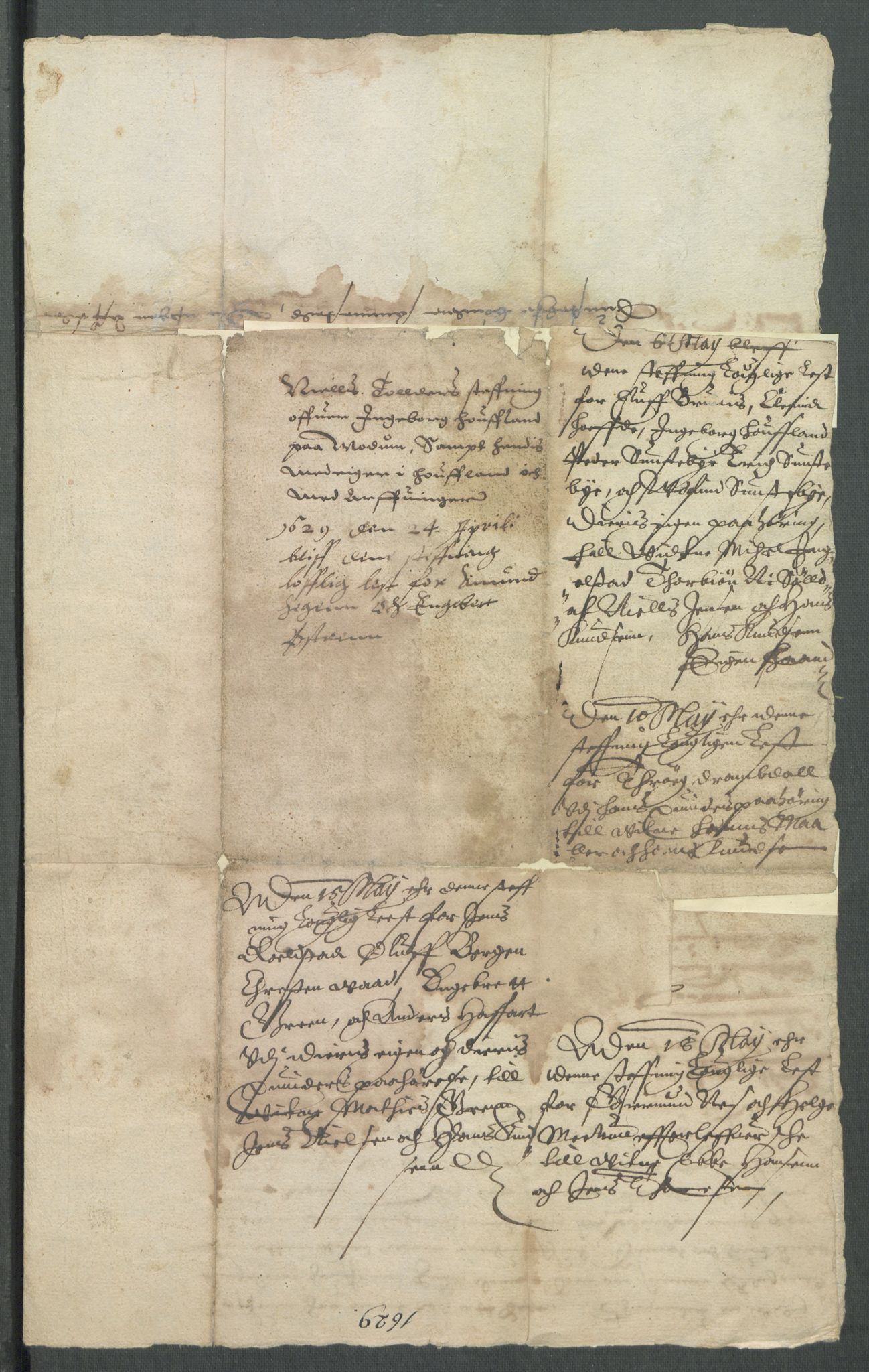 Riksarkivets diplomsamling, AV/RA-EA-5965/F02/L0138: Dokumenter, 1629, p. 26