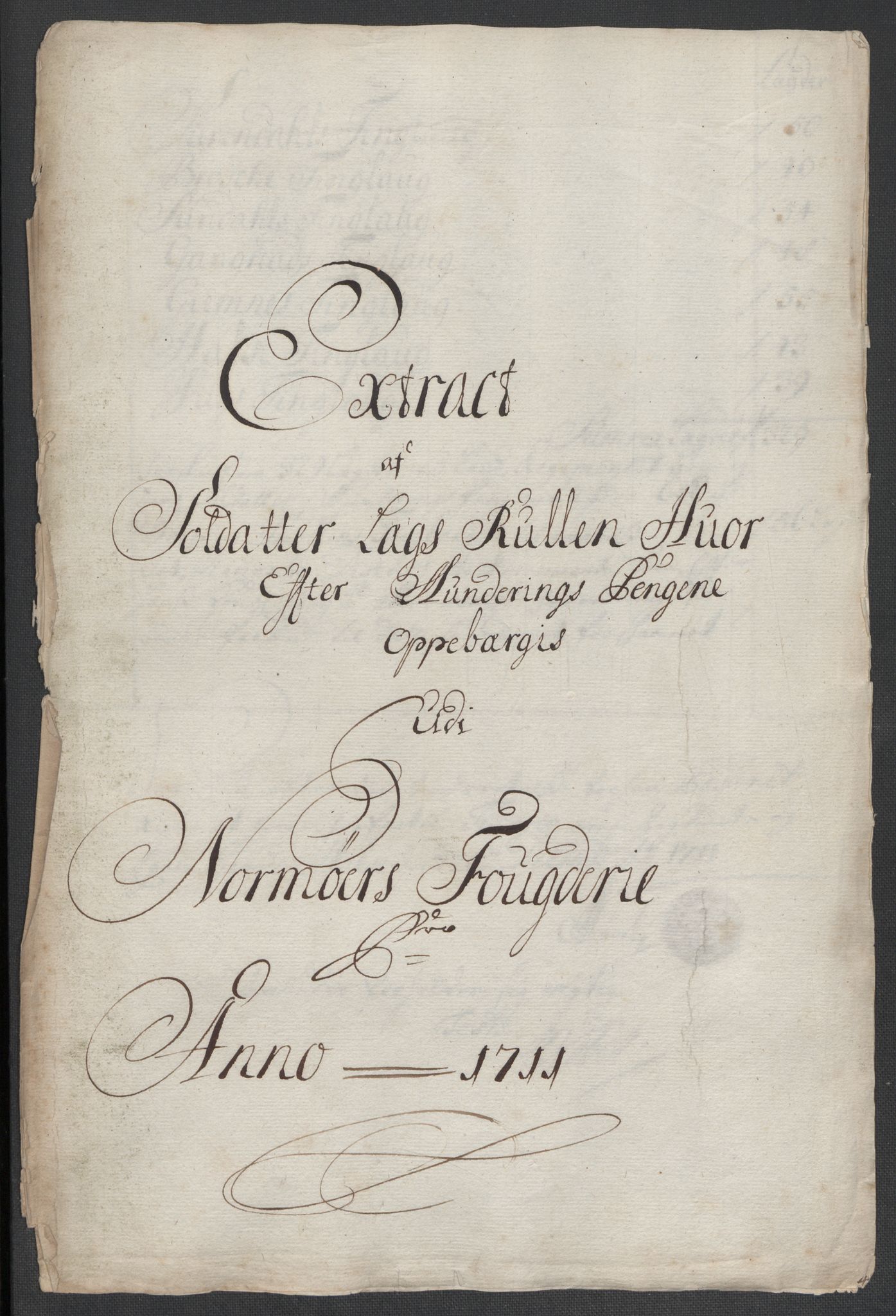Rentekammeret inntil 1814, Reviderte regnskaper, Fogderegnskap, RA/EA-4092/R56/L3745: Fogderegnskap Nordmøre, 1711, p. 79